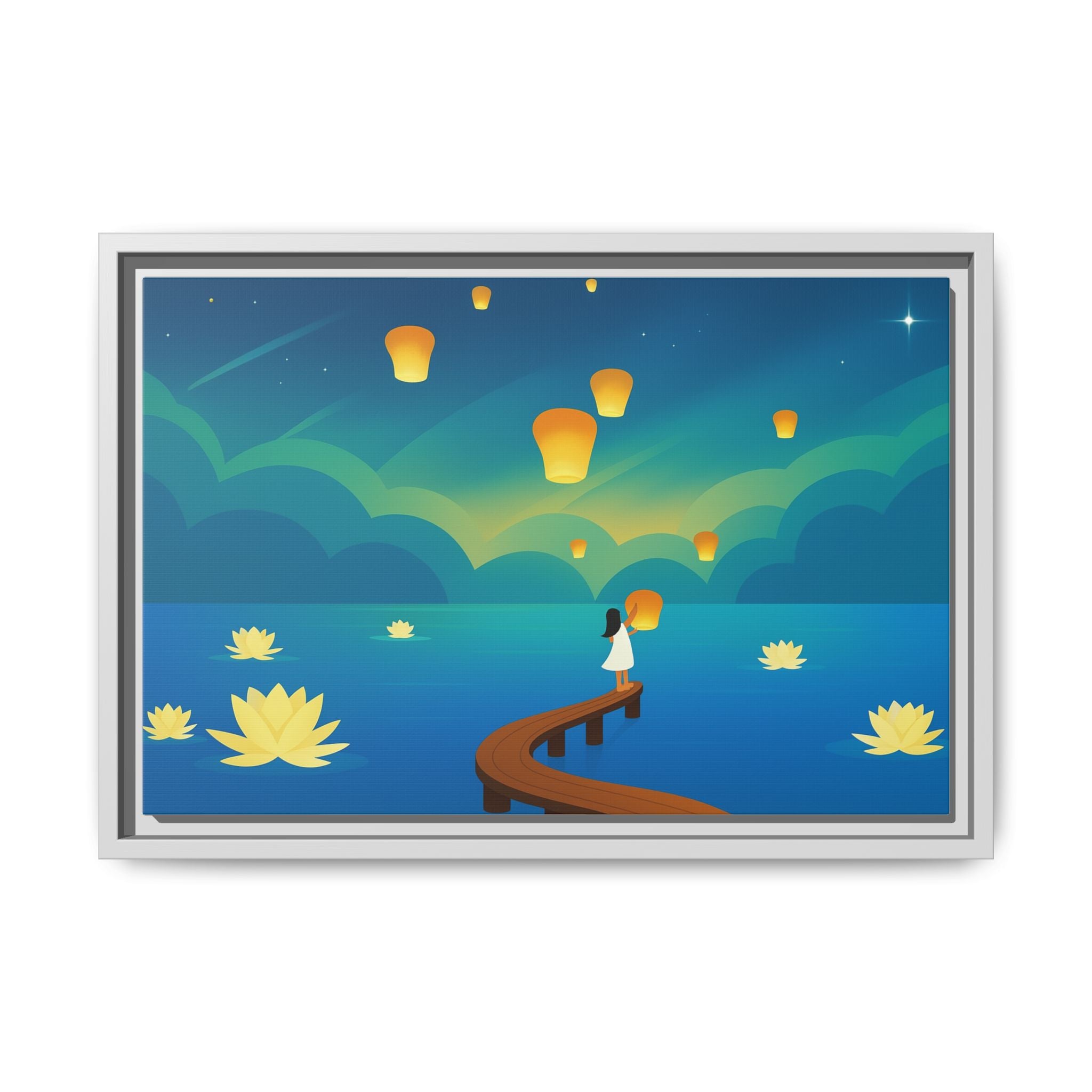 Serene Lantern Dreams