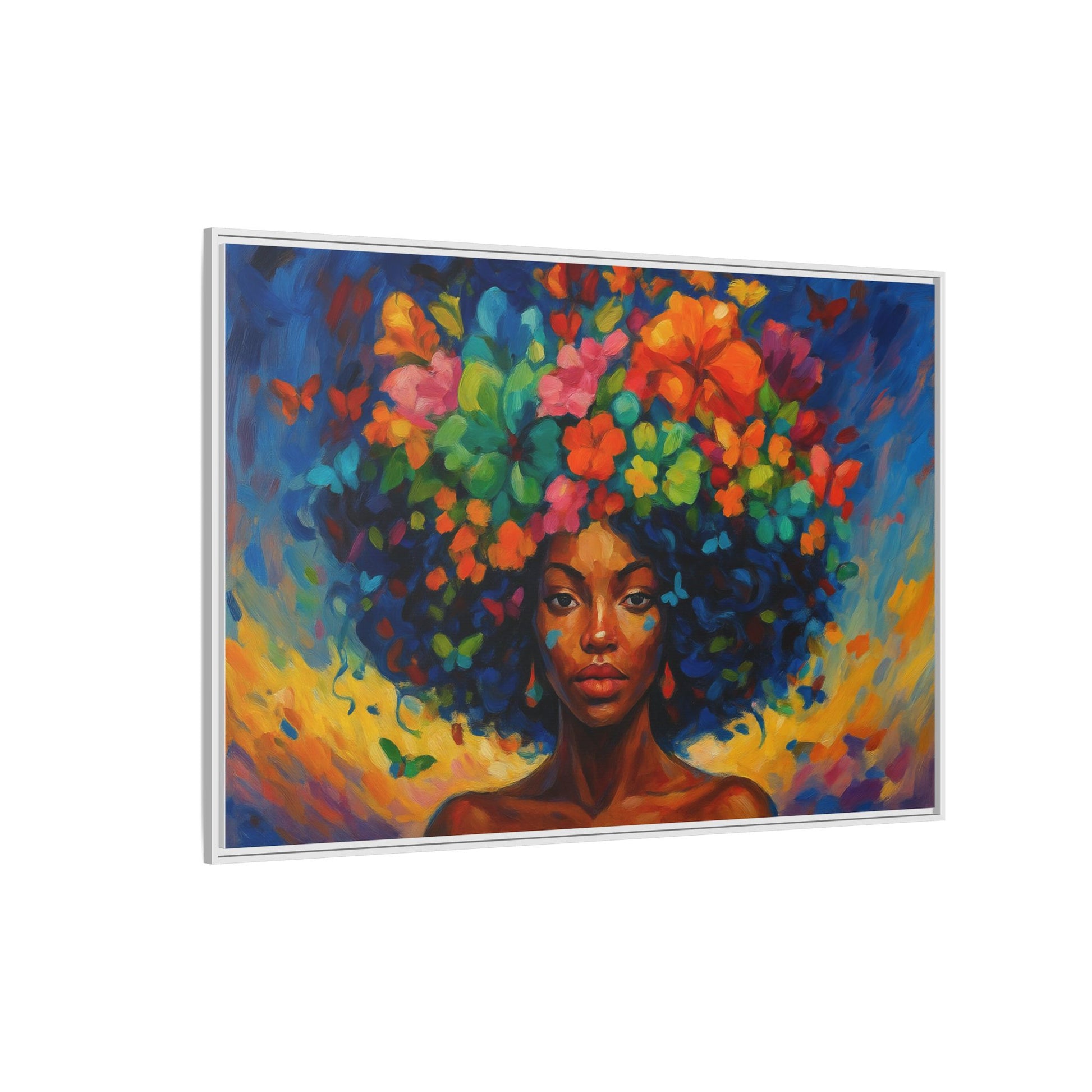 Garden Afro Crown