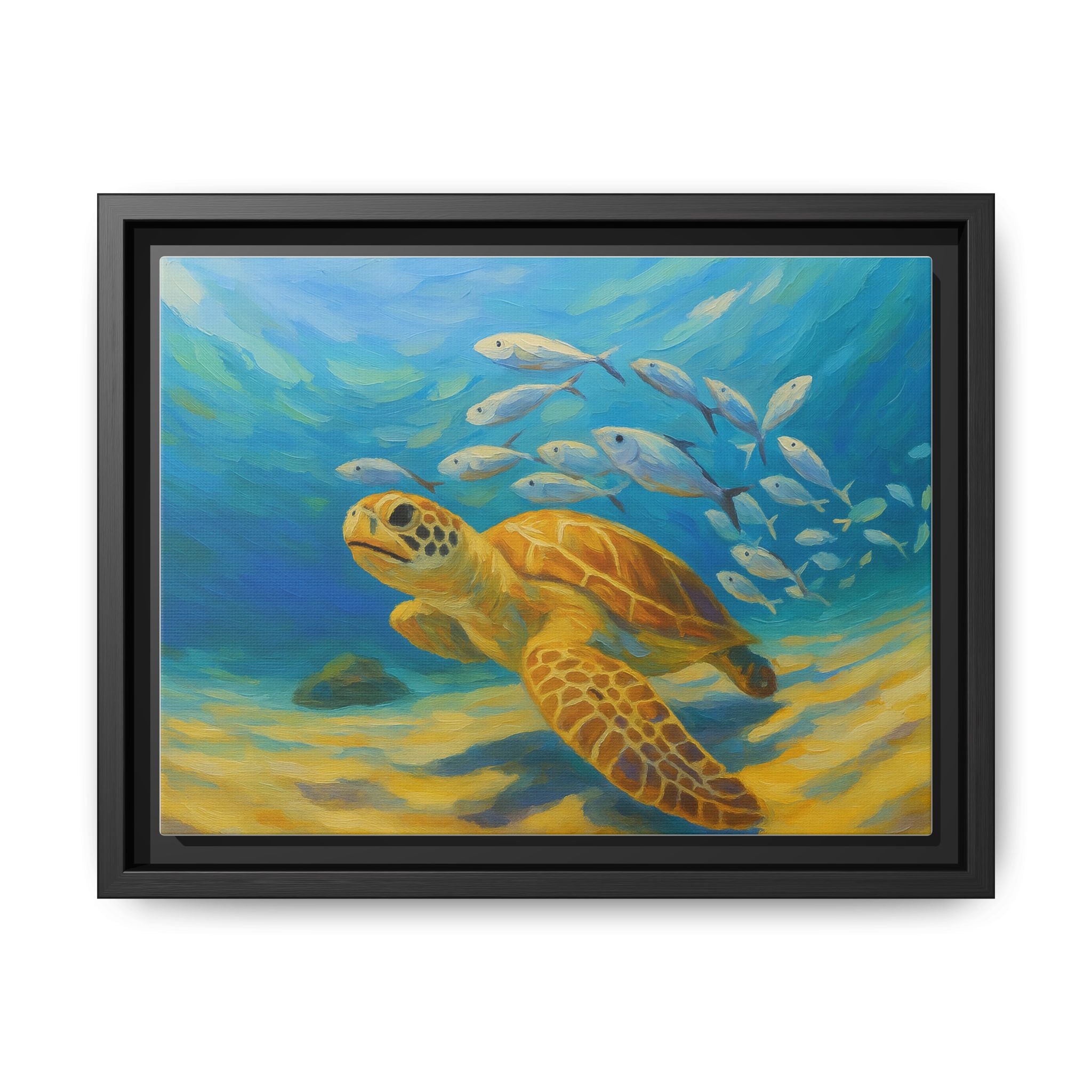 Underwater Sea Turtle life