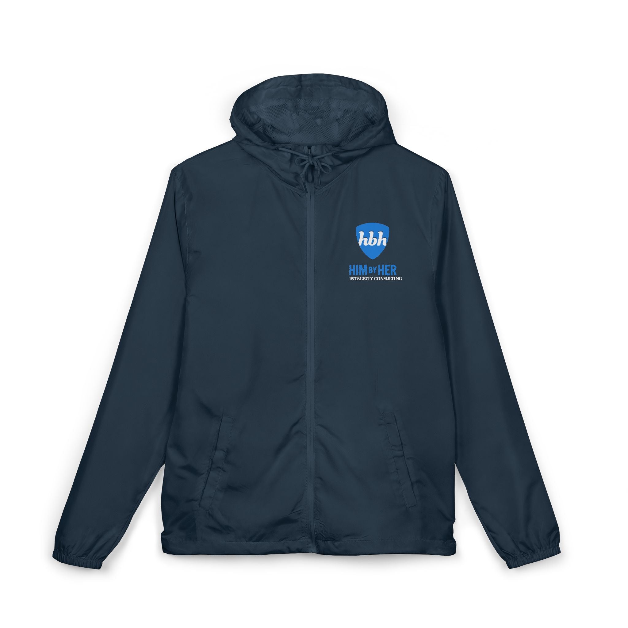 HBHIC Jacket — Blue ‘hbh’ Shield Logo Integrity Consulting Team Shell
