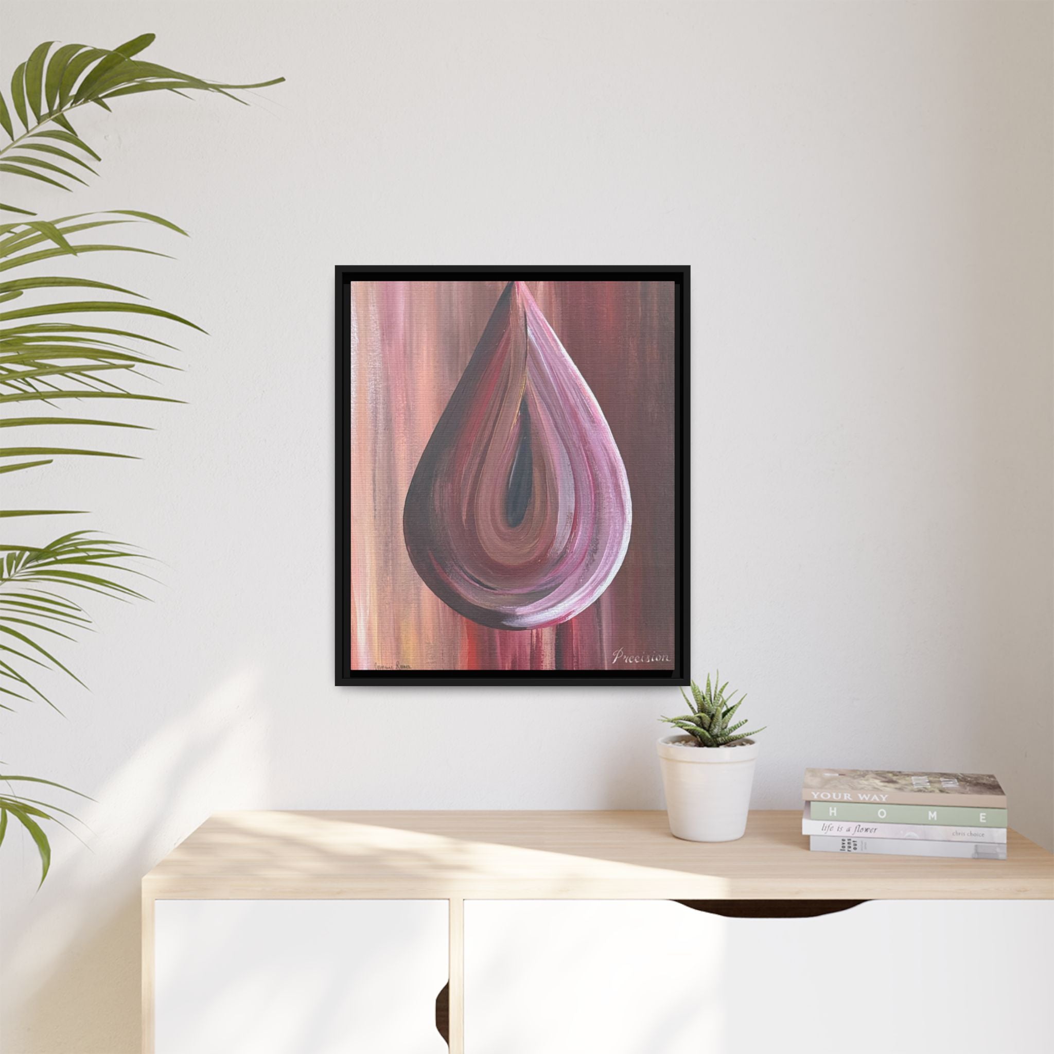 Canvas Art: Purple Rain