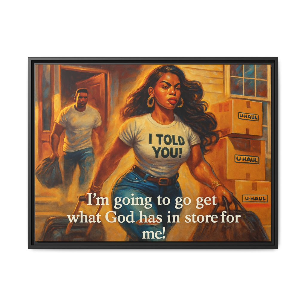 Inspirational Framed Canvas Art - Motivational Wall Decor, Home Office Wall Art, Gift for Her, Uplifting Quote Art, Positive Vibes [...]