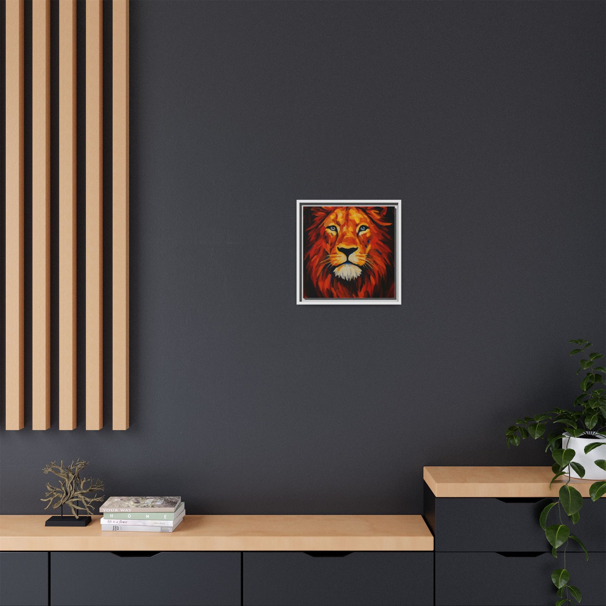Orange Red Lion 1