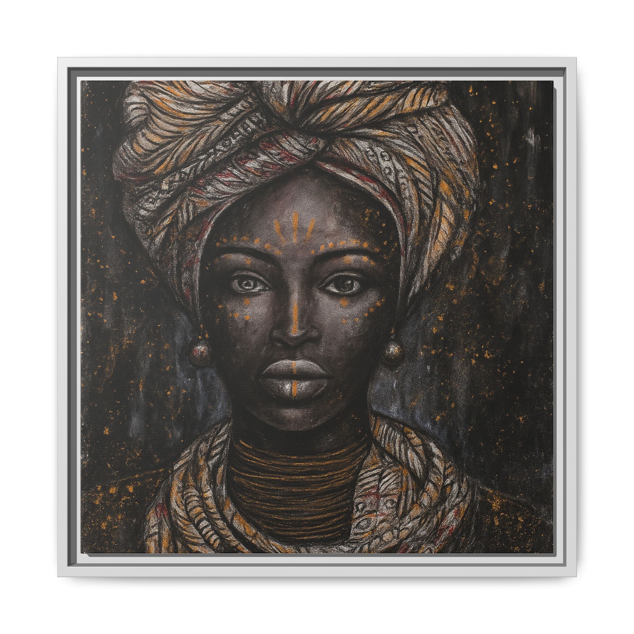 Artistic African Lady