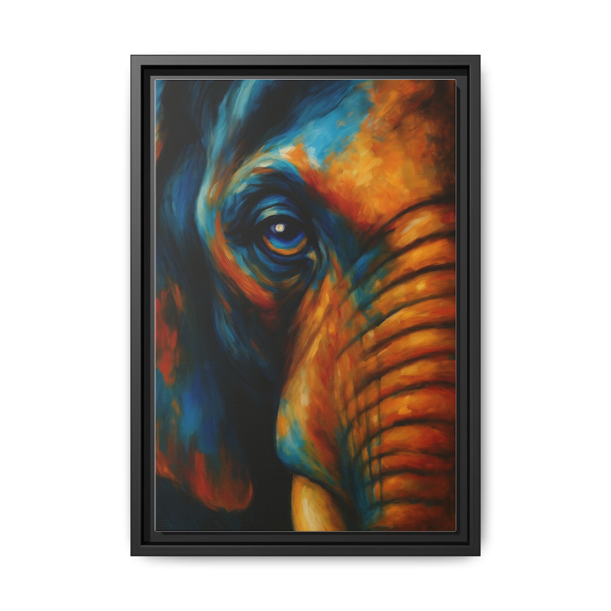 Majestic Elephant Gaze