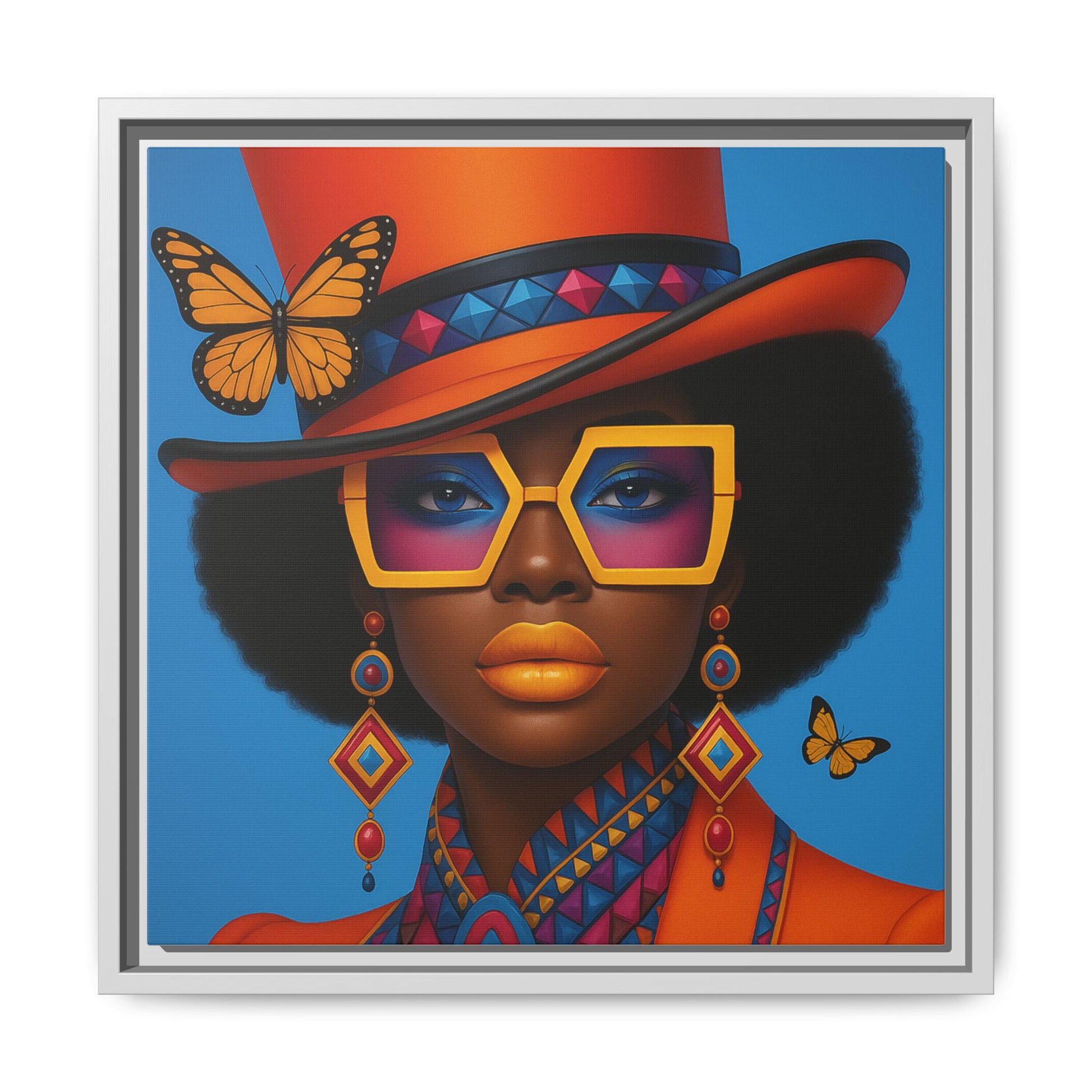 Butterfly Afro Queen