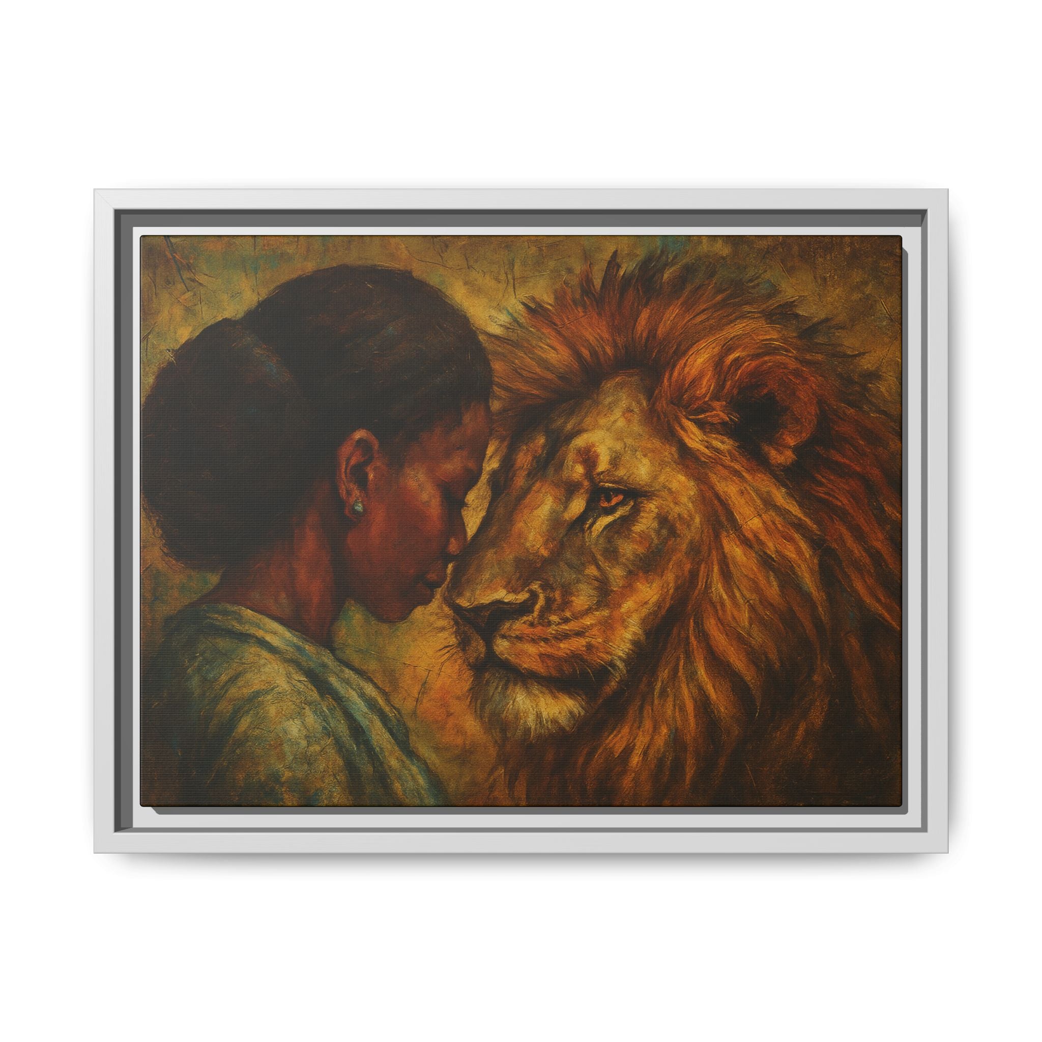 Lion and Woman