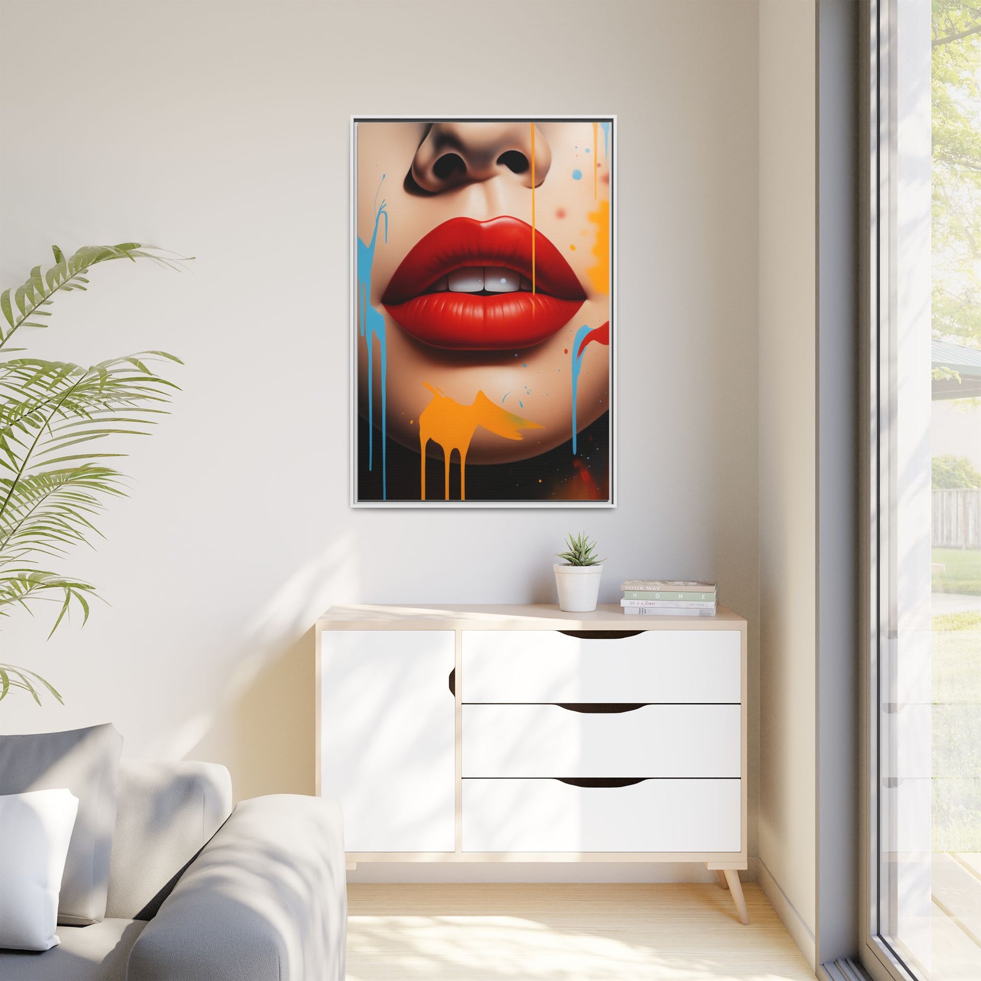 Color Drip Lips