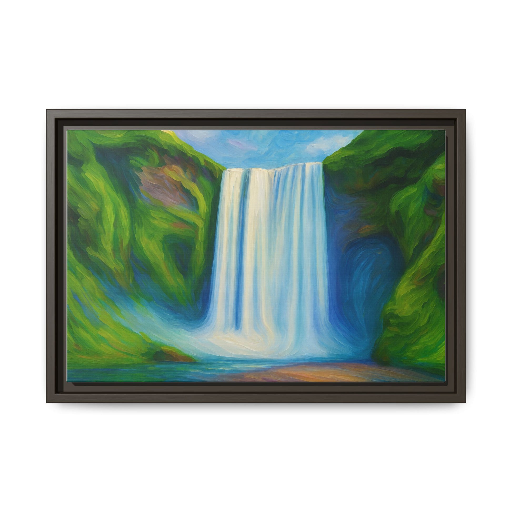 Serene Waterfall 1