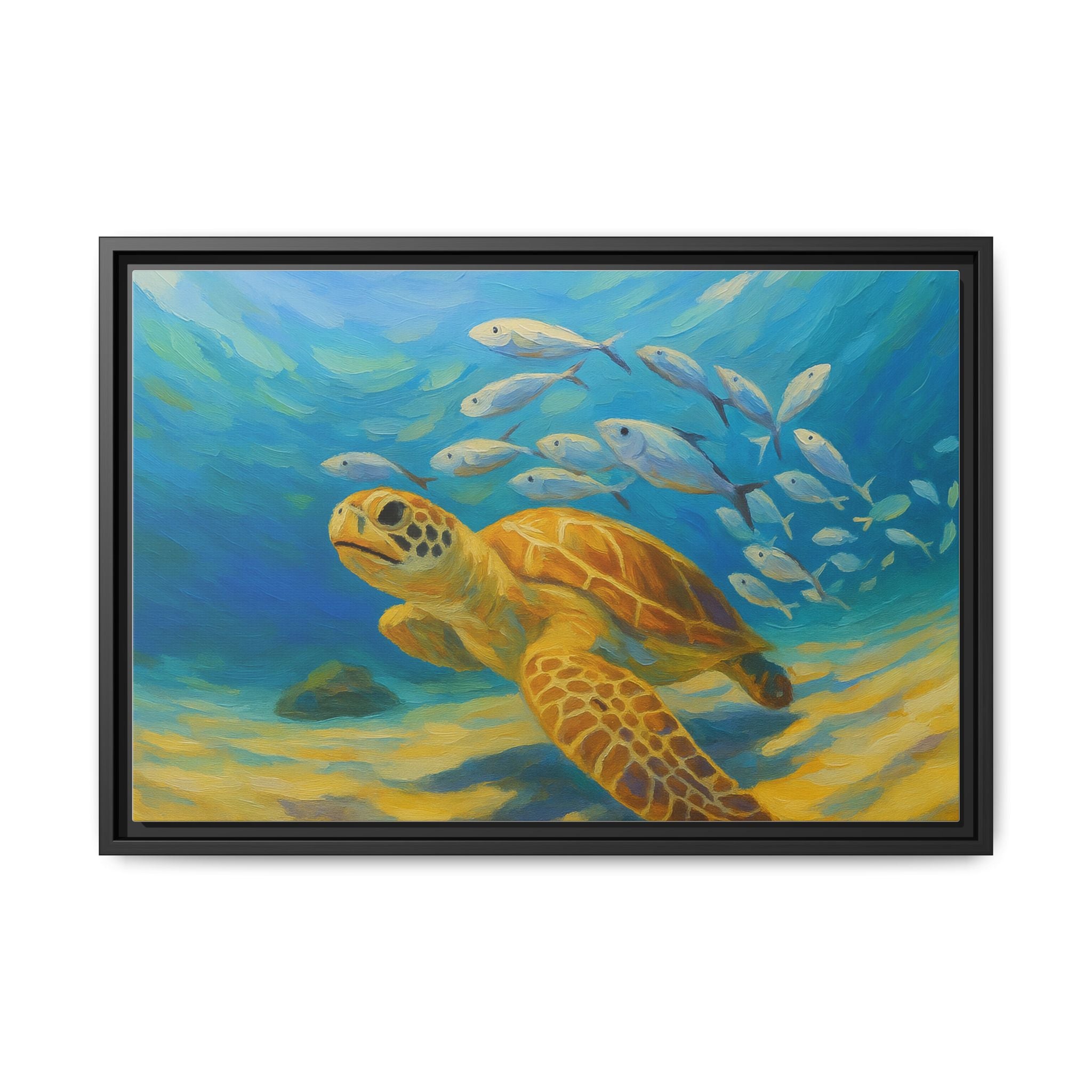 Underwater Sea Turtle life