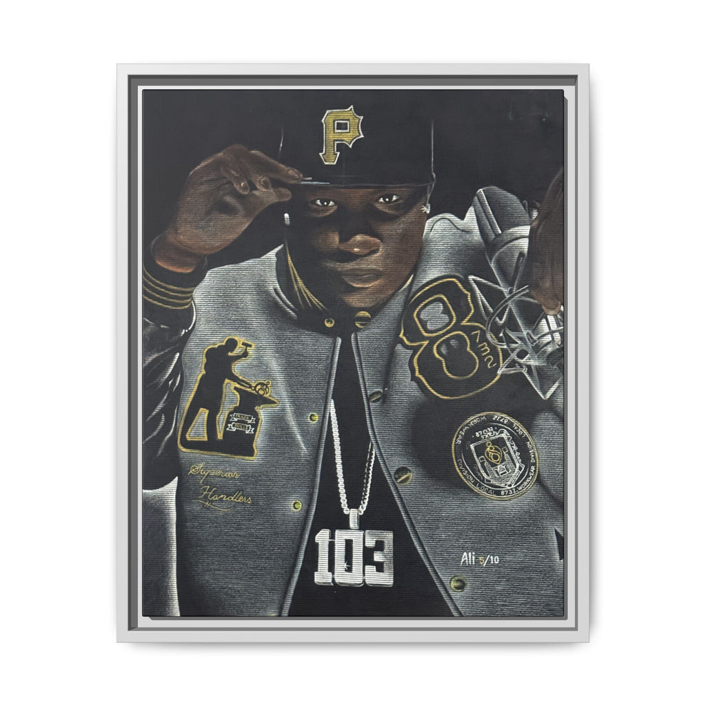 Canvas Looking in the Mirror Wall Art