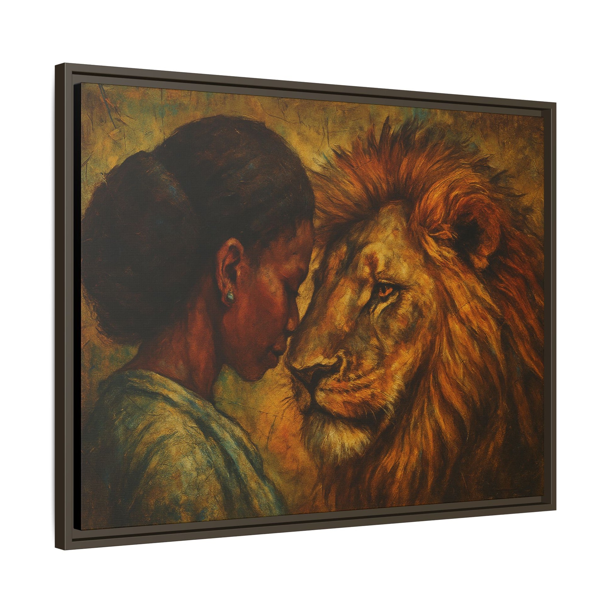 Lion and Woman