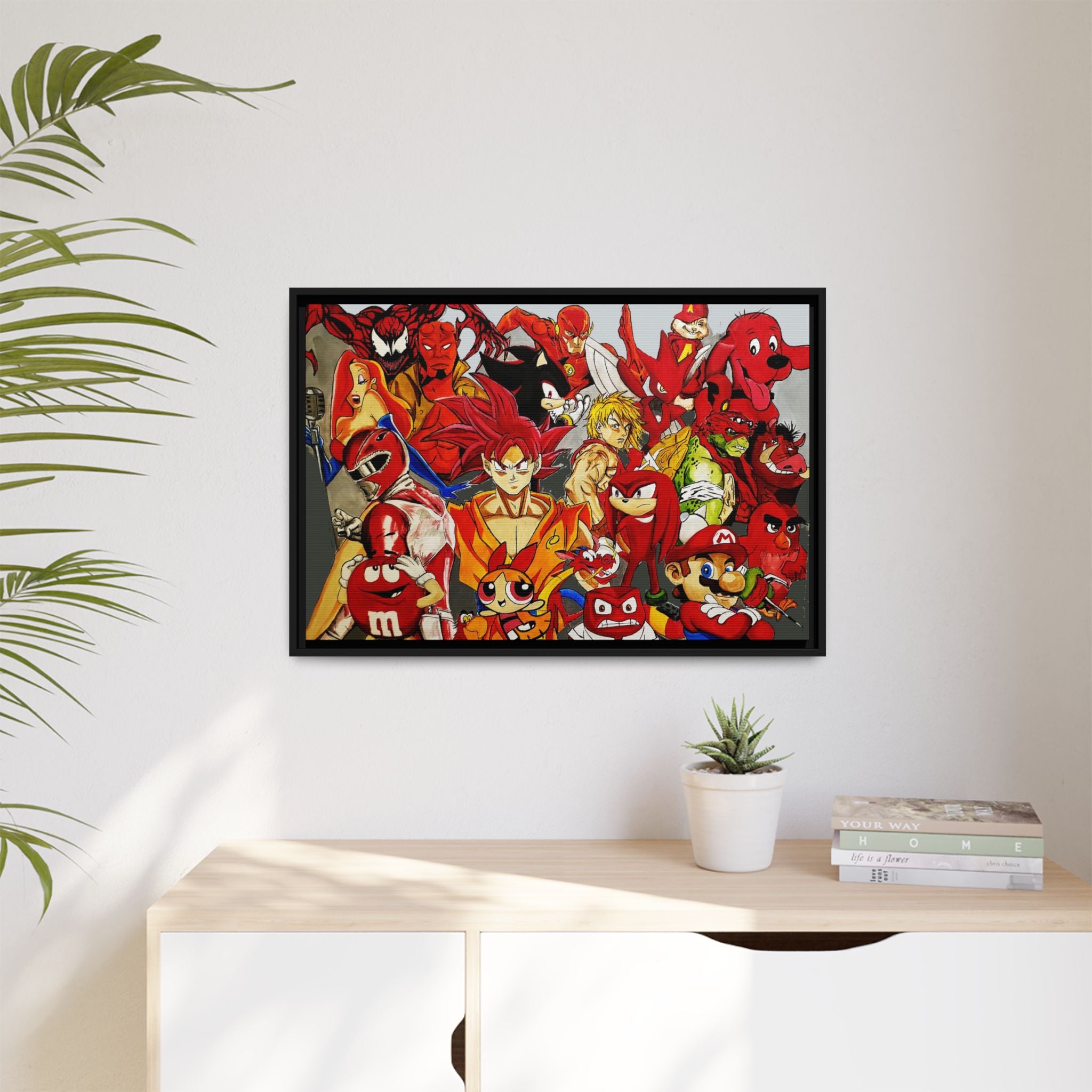 Red Childhood Characters