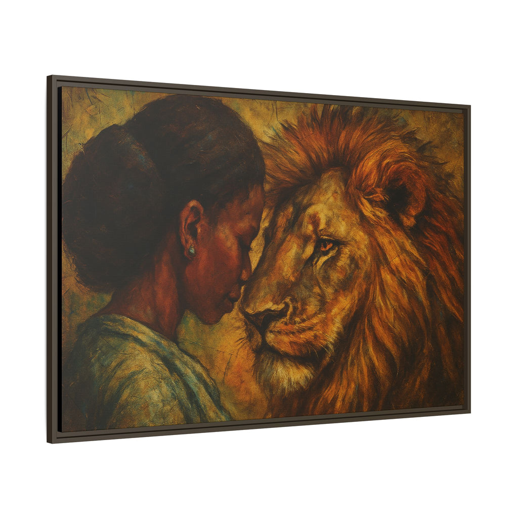 Lion and Woman