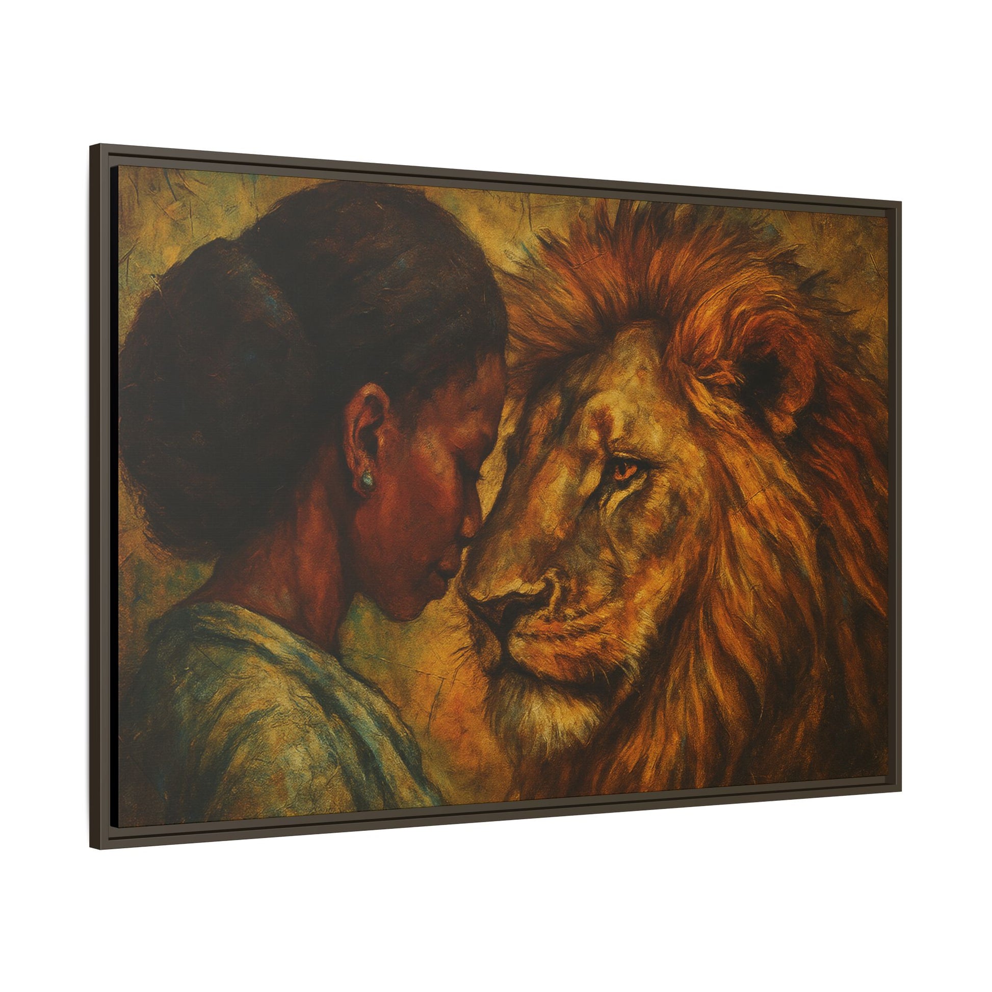 Lion and Woman