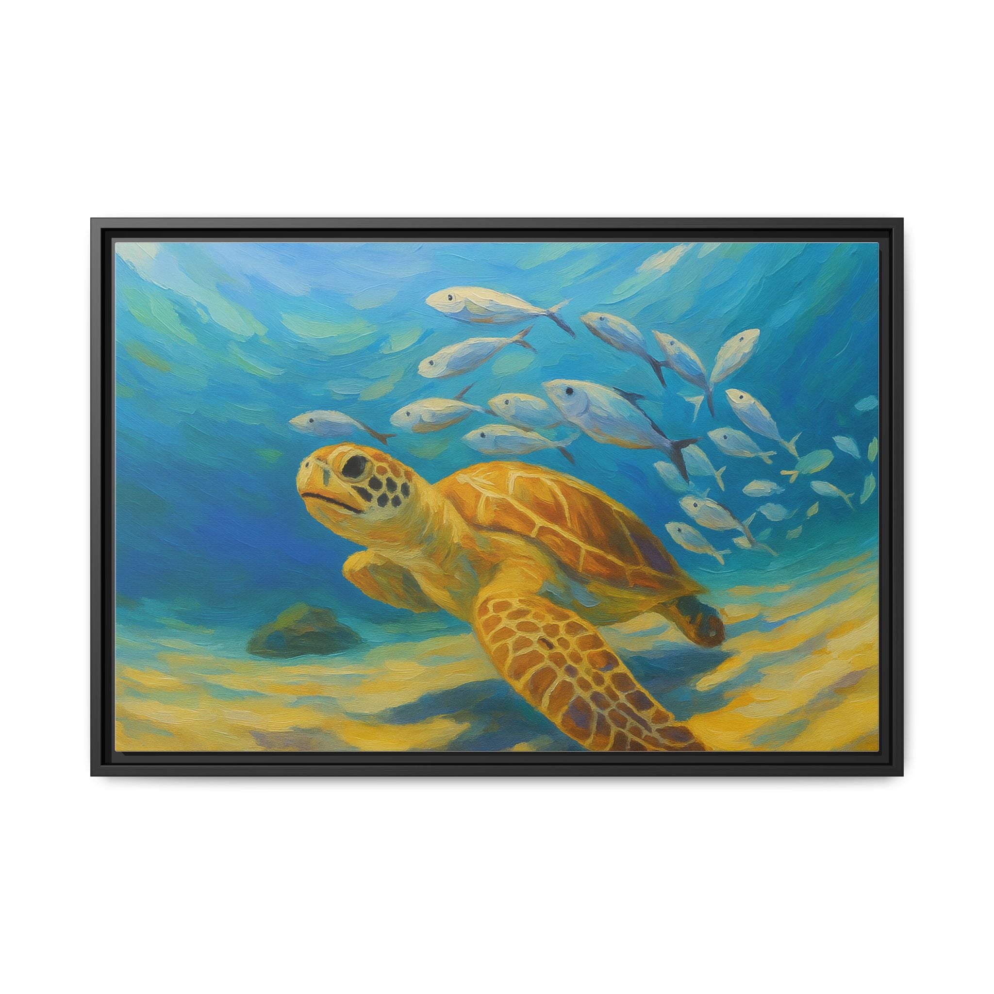 Underwater Sea Turtle life