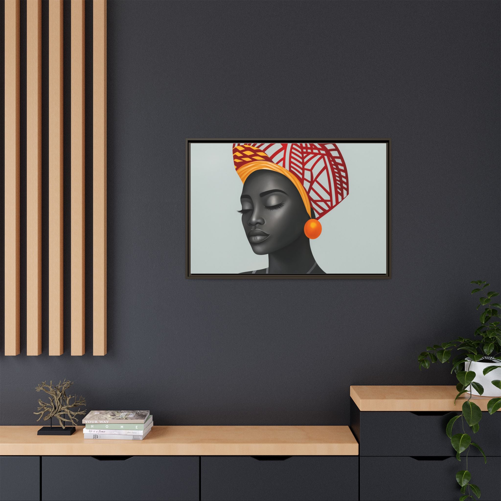 African Woman Humility