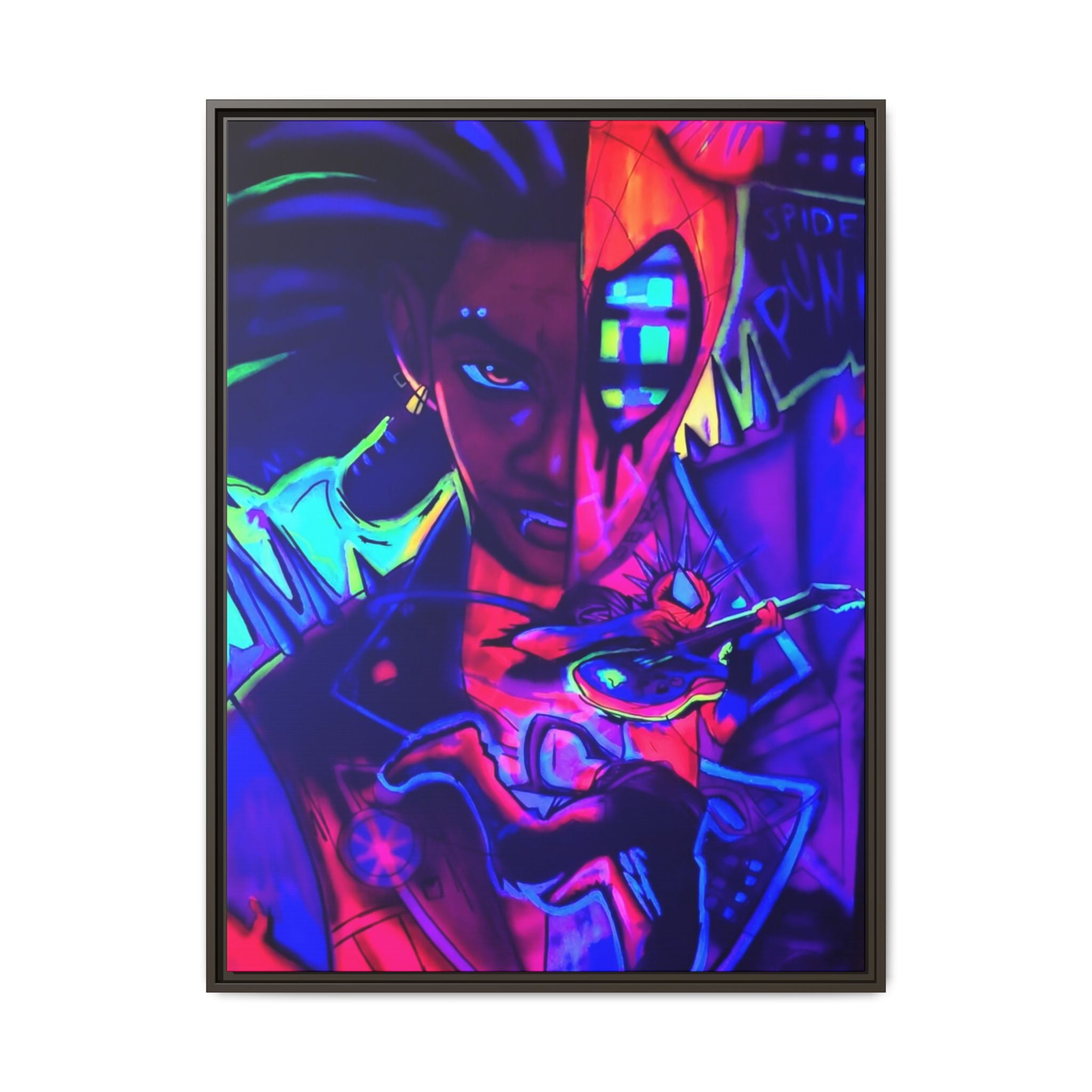 Guitar Spider Man Anime