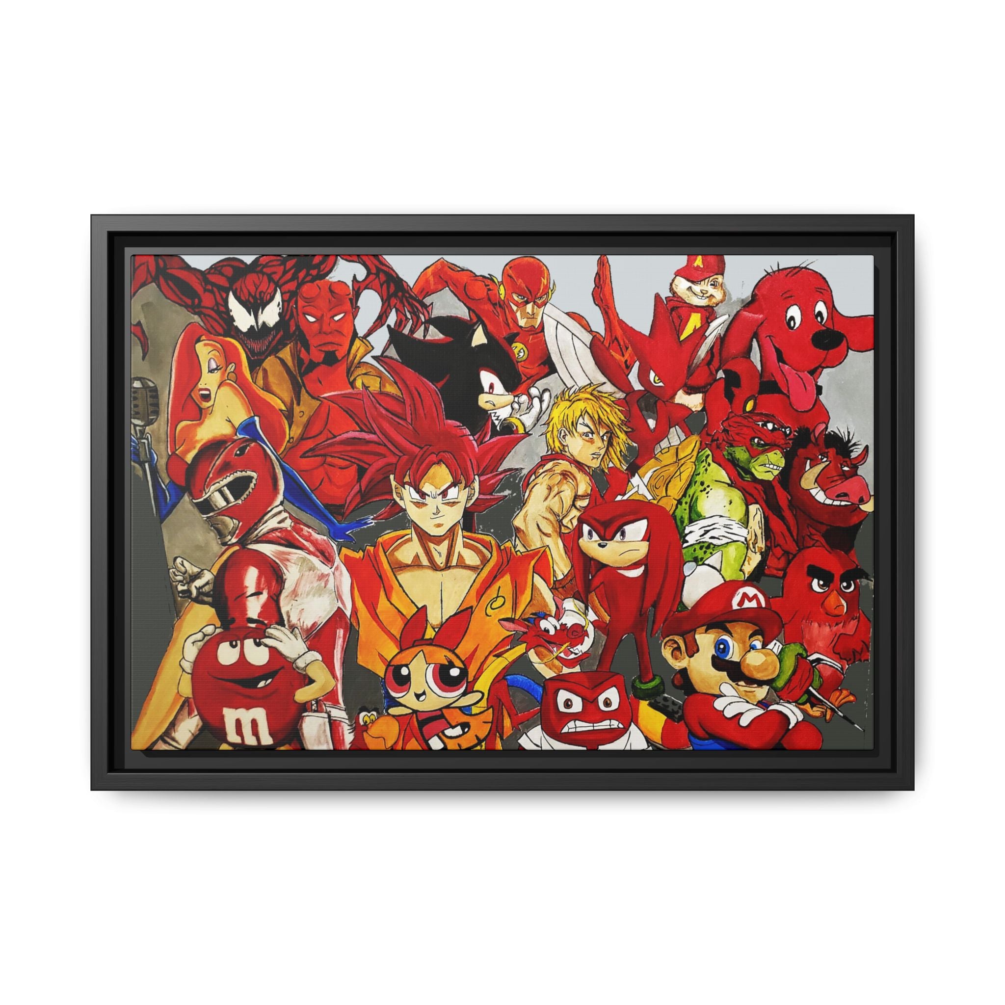 Red Childhood Characters