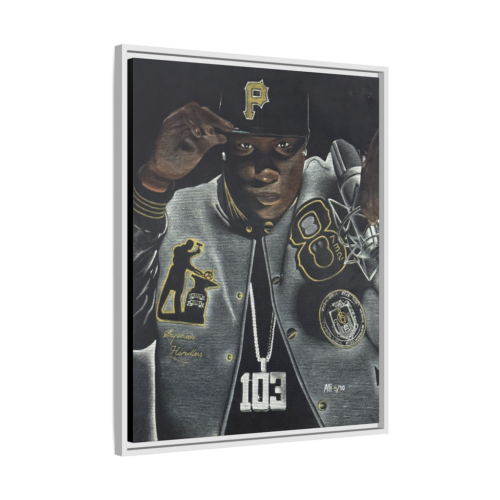 Canvas Looking in the Mirror Wall Art