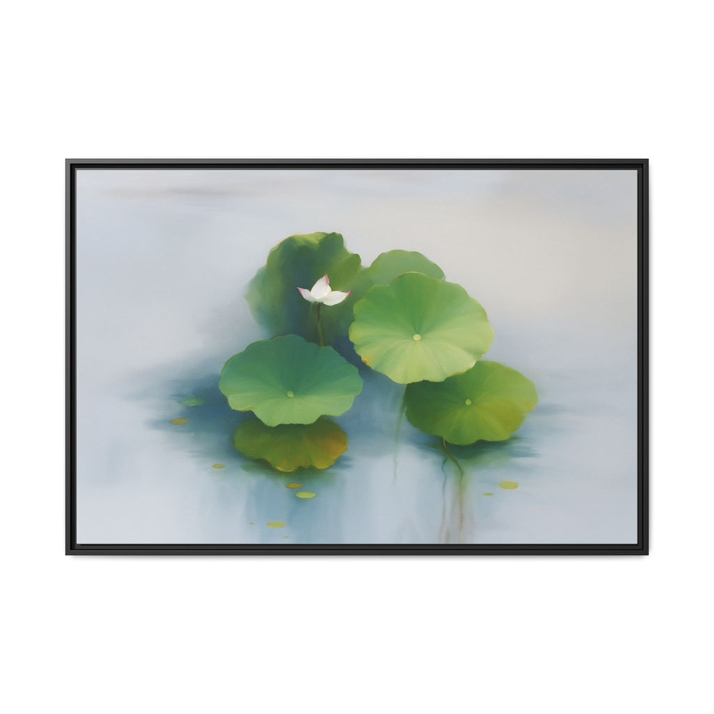 Serene Green Lotus