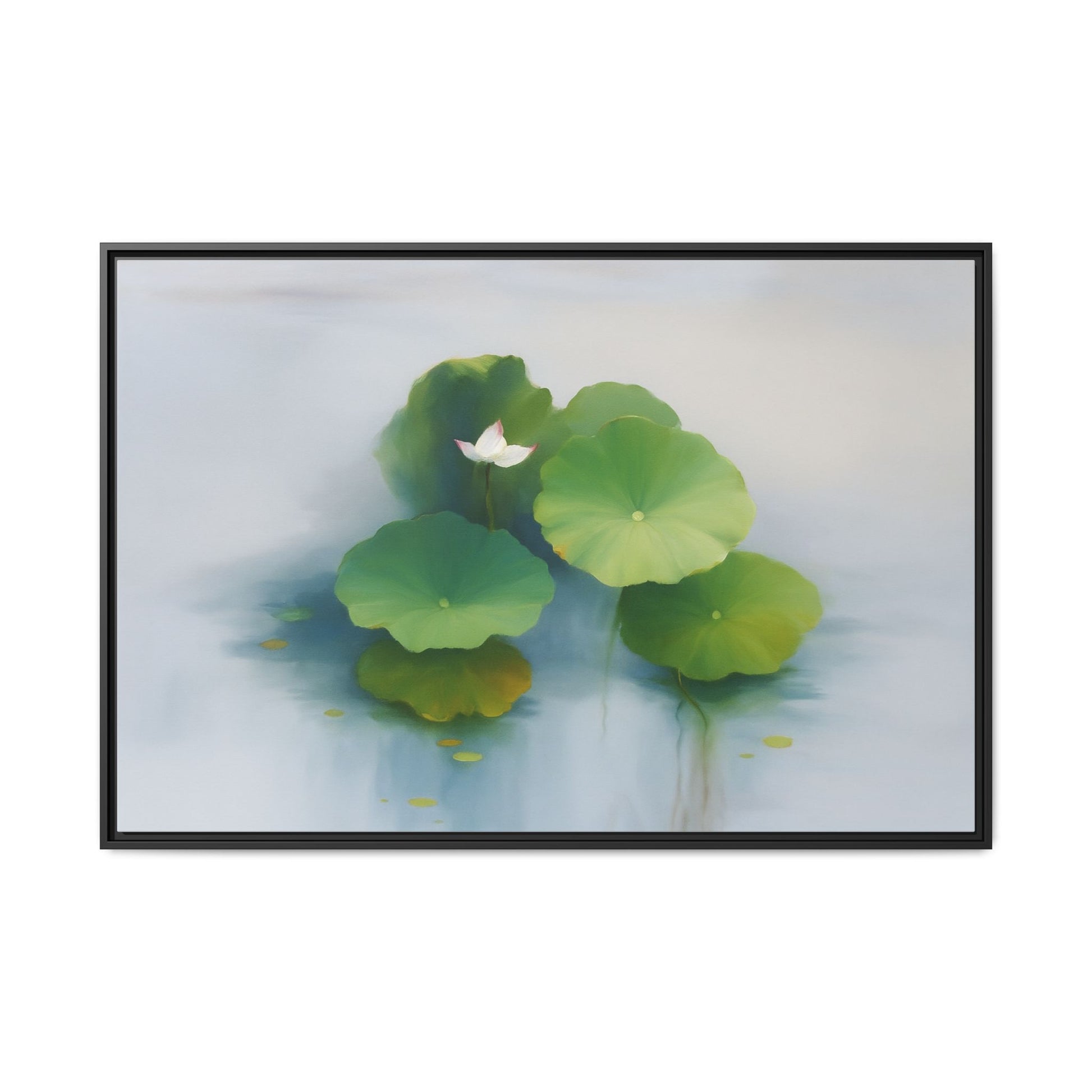 Serene Green Lotus