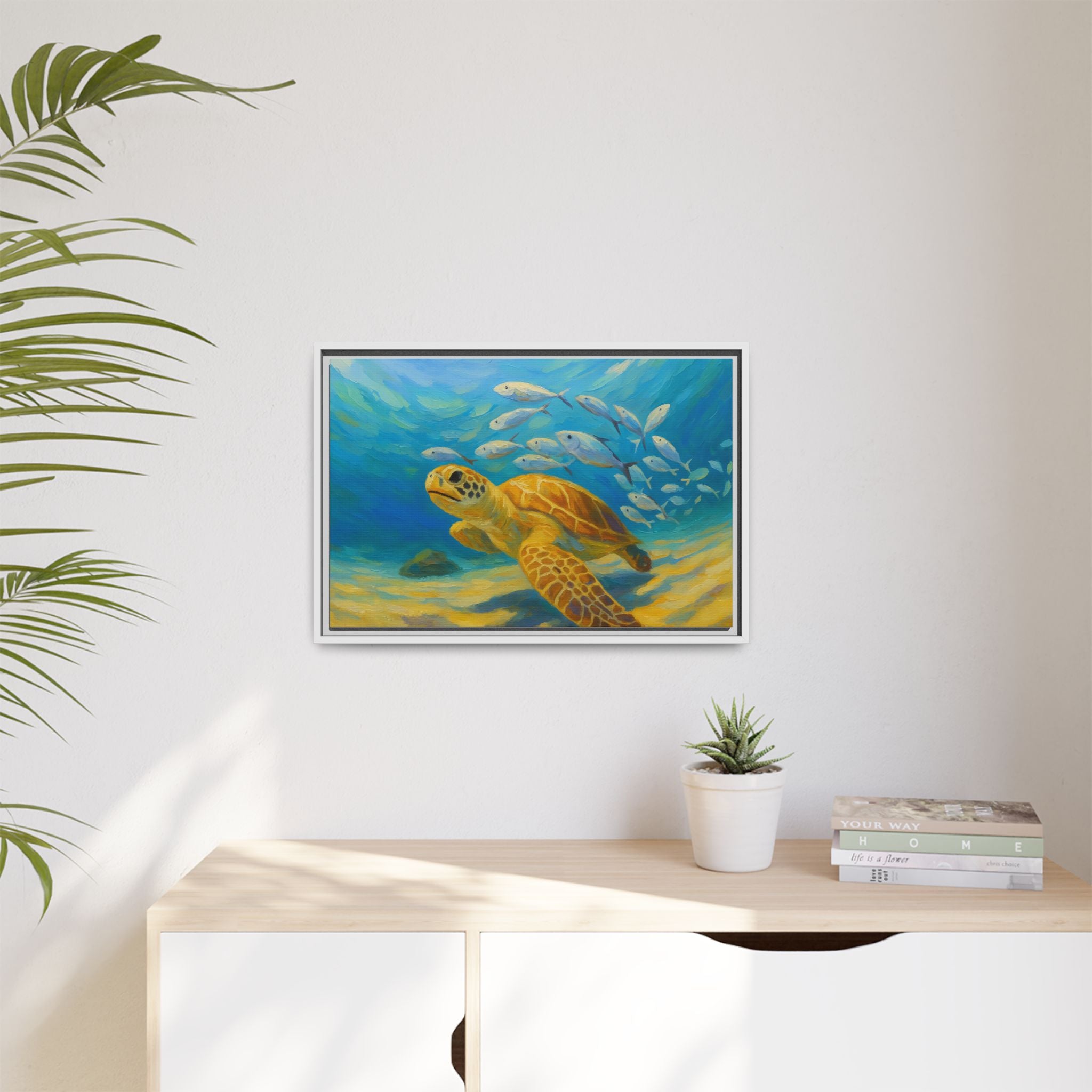 Underwater Sea Turtle life