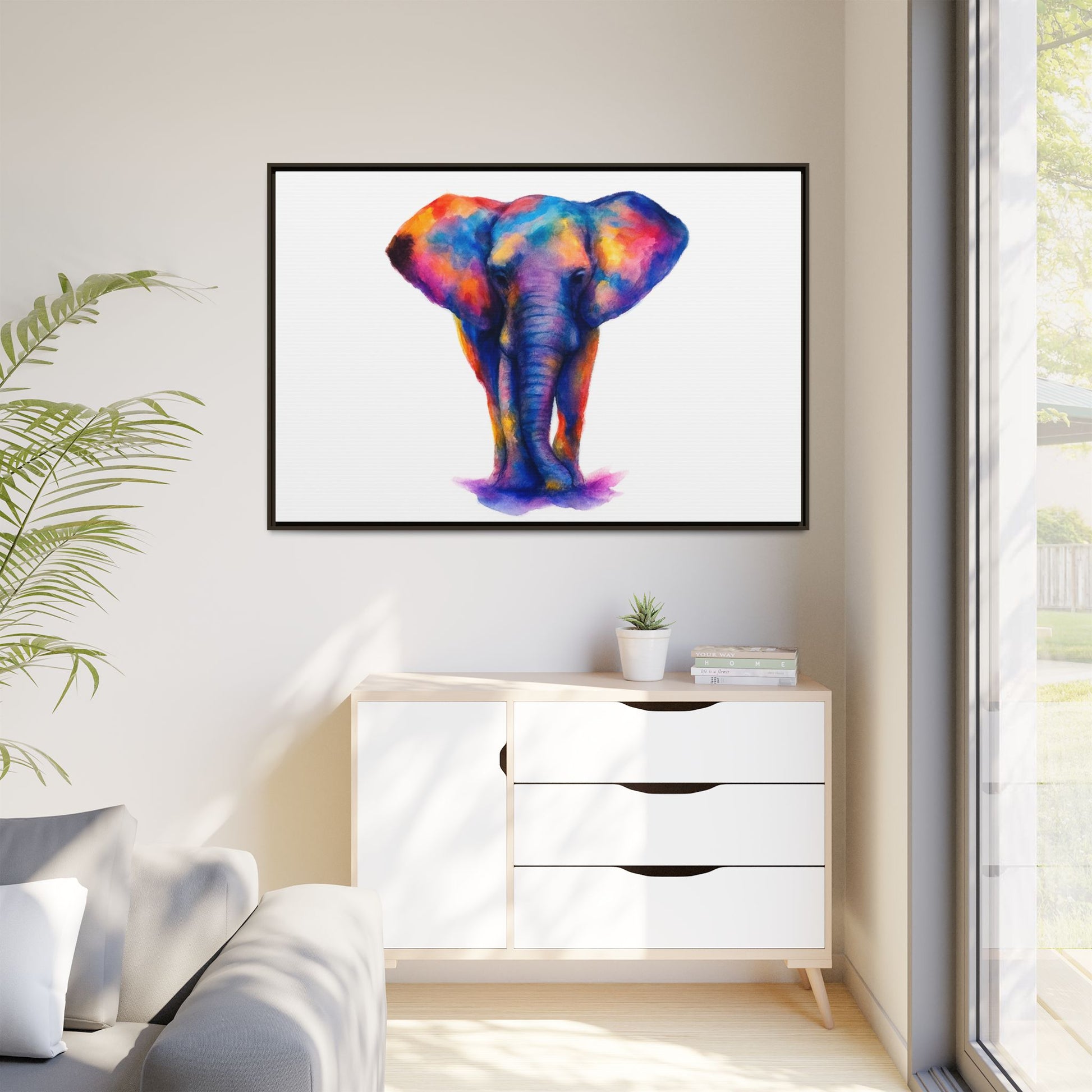 Color Splash Elephant