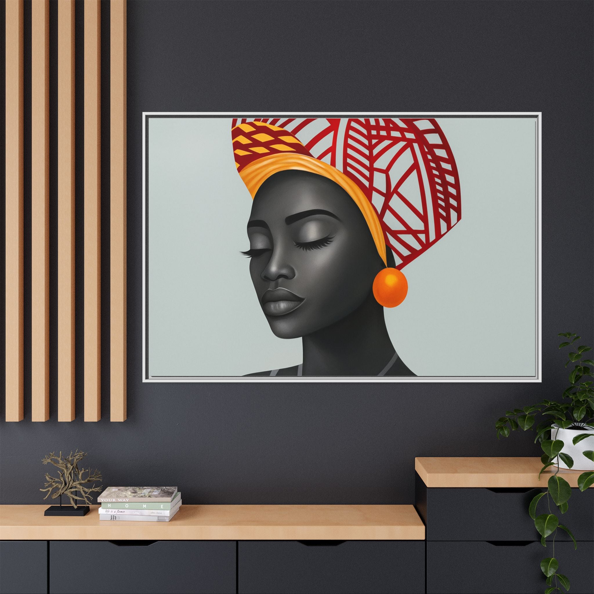 African Woman Humility