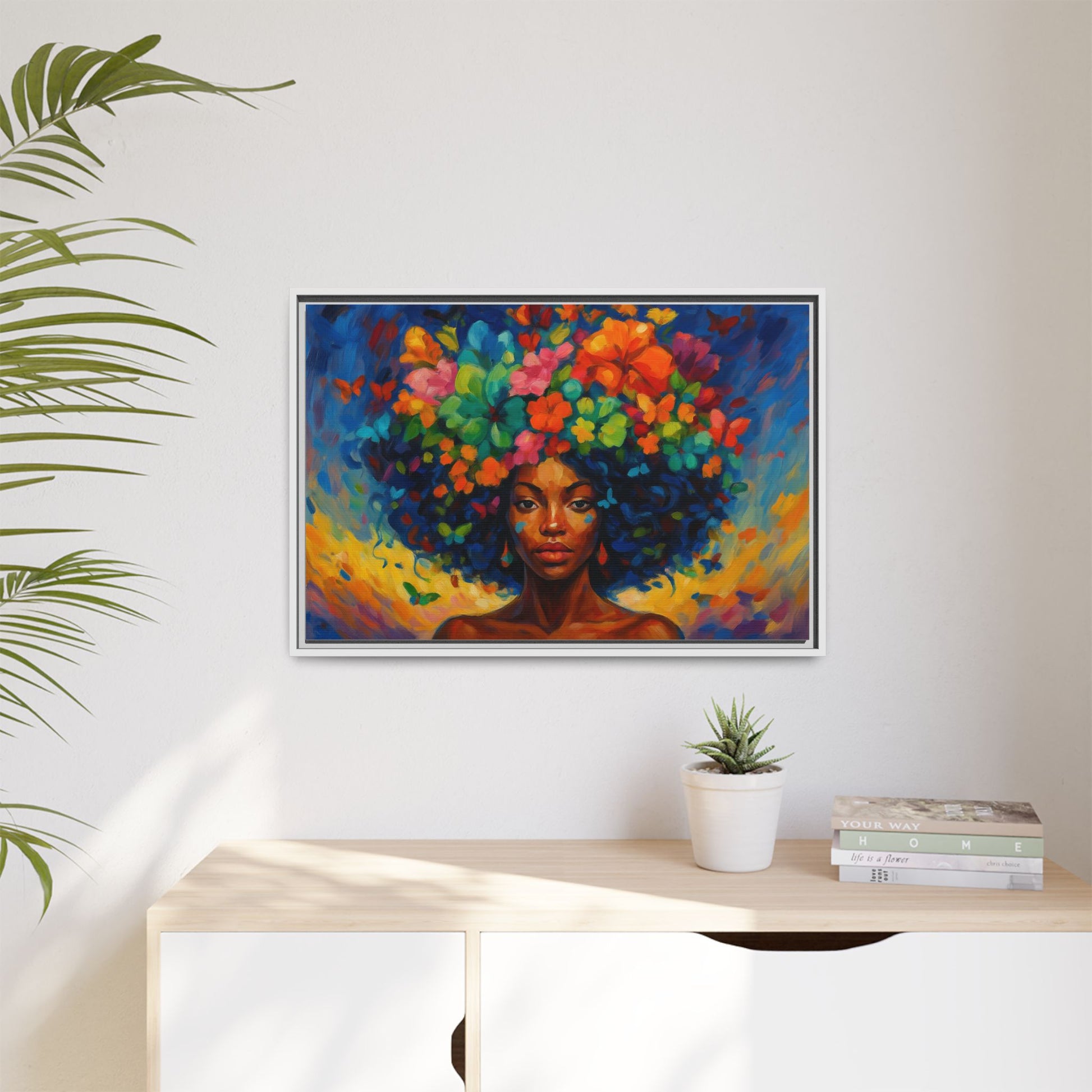 Garden Afro Crown
