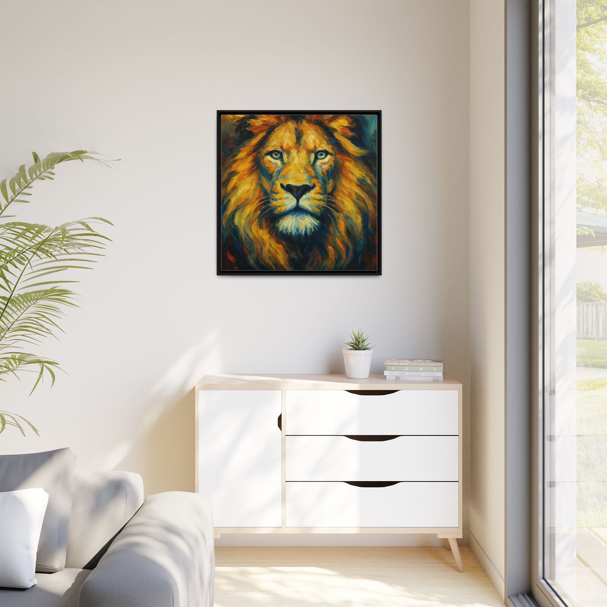 Organic Lion Stare 1