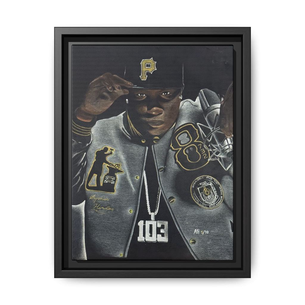 Canvas Looking in the Mirror Wall Art