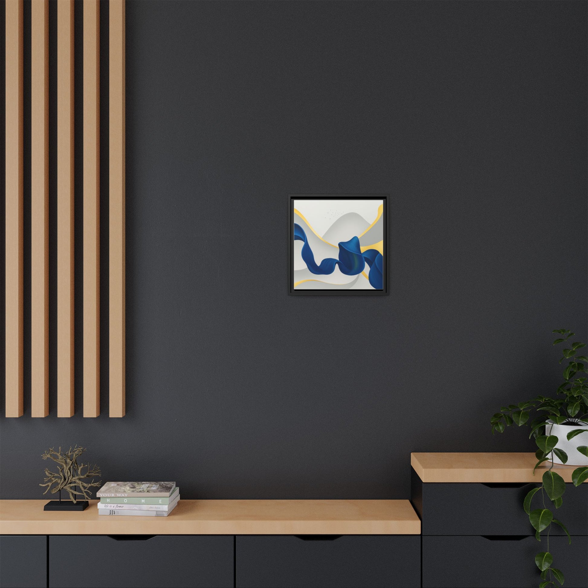 Stylish Blue Twist