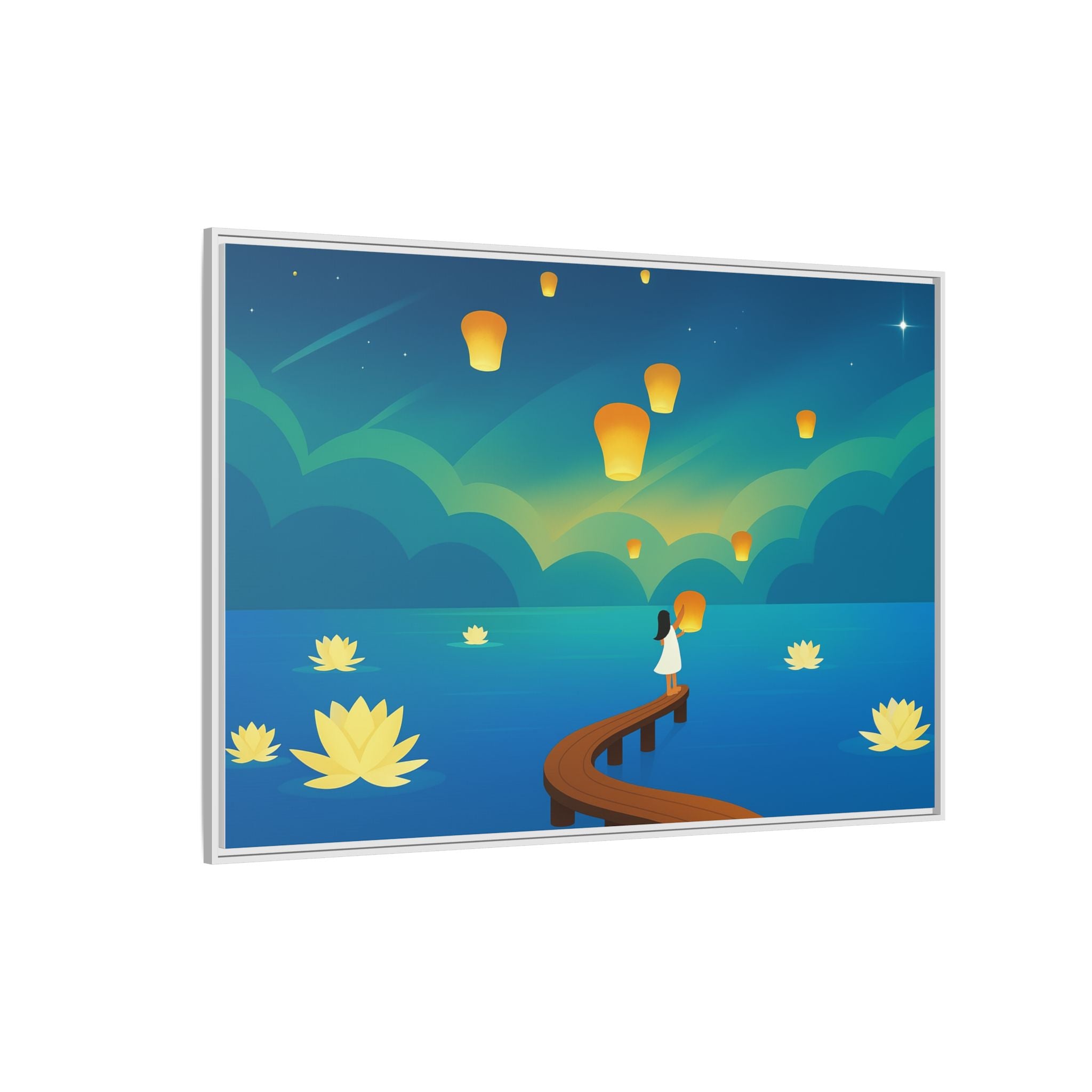 Serene Lantern Dreams