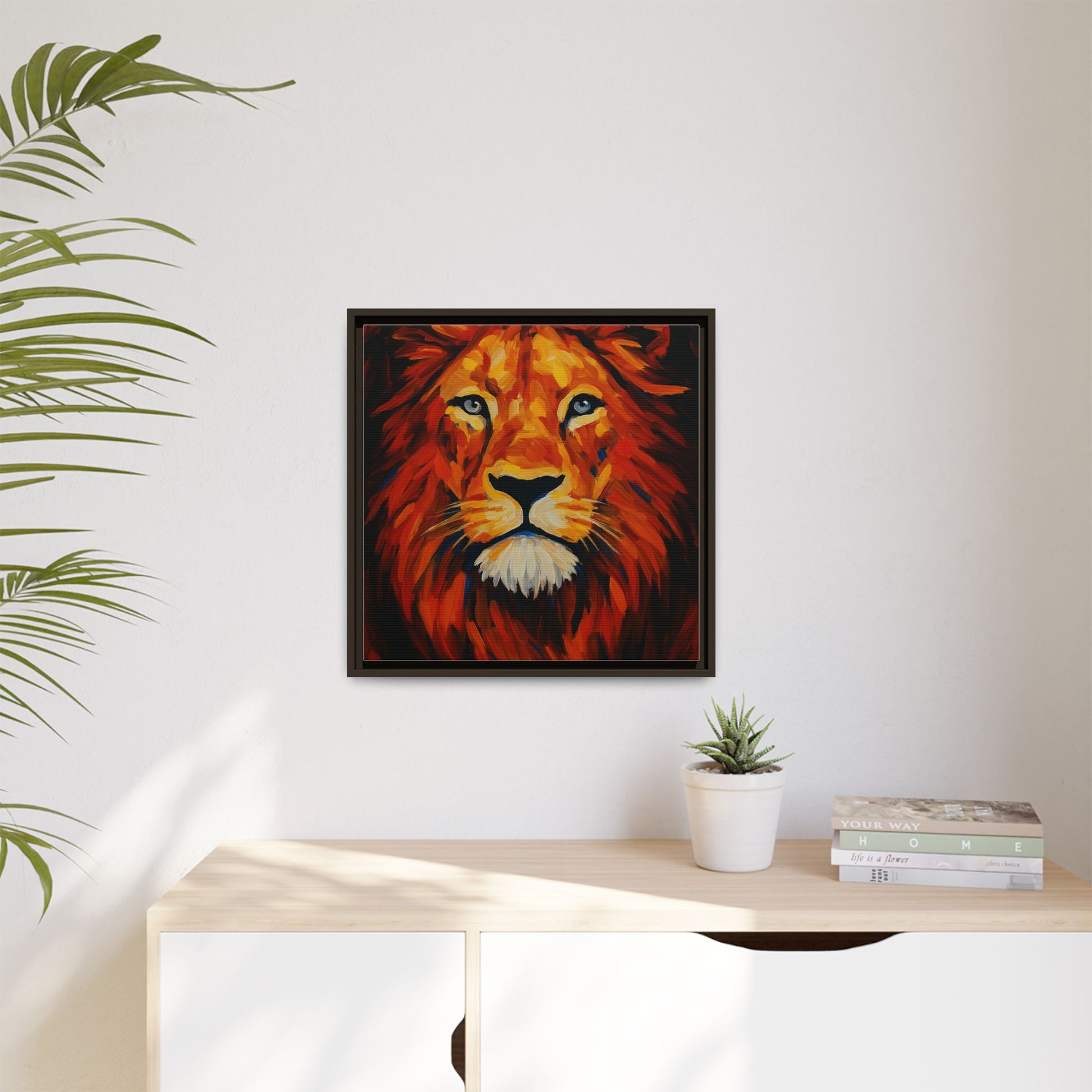 Orange Red Lion 1