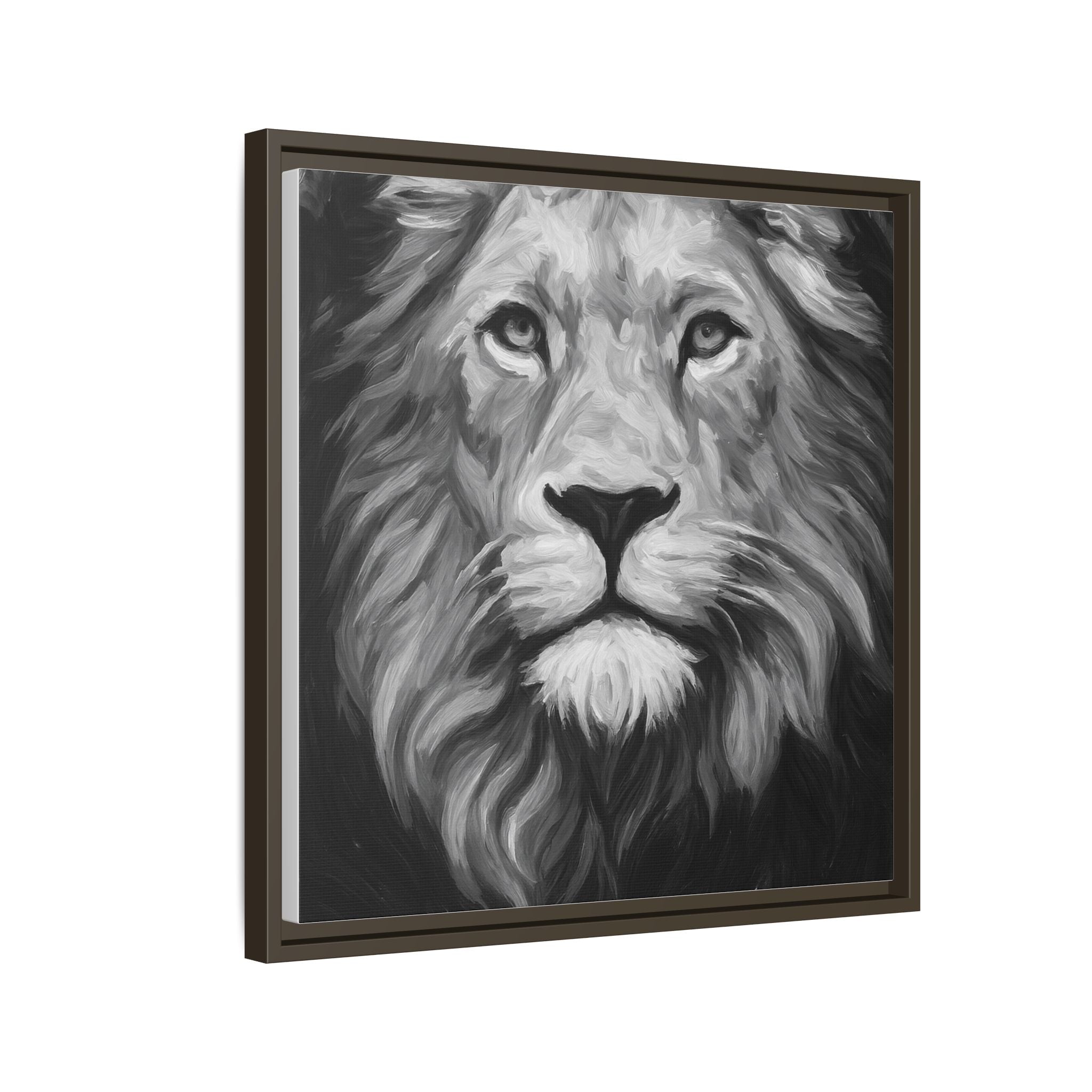 Black and White Lion 1
