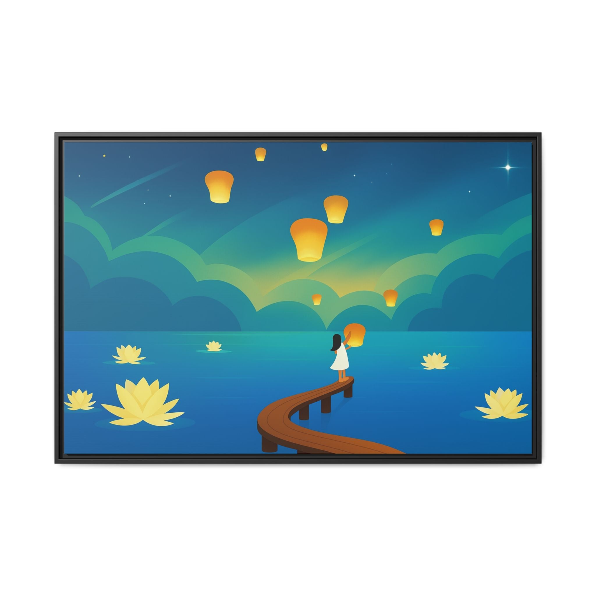 Serene Lantern Dreams