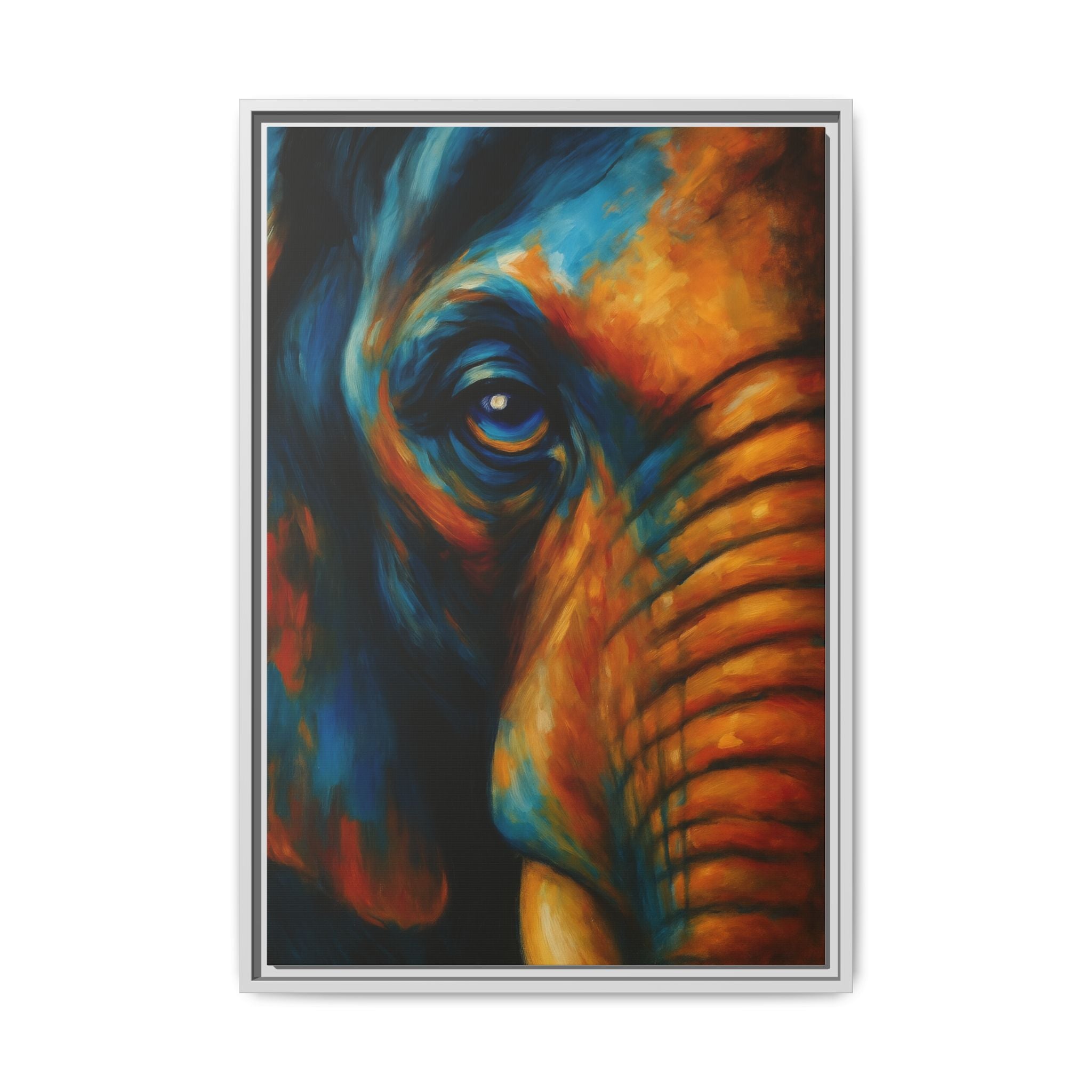 Majestic Elephant Gaze