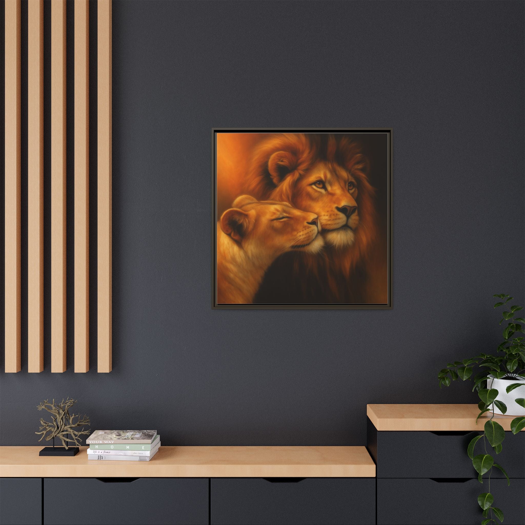 Lion Couple Wildlife