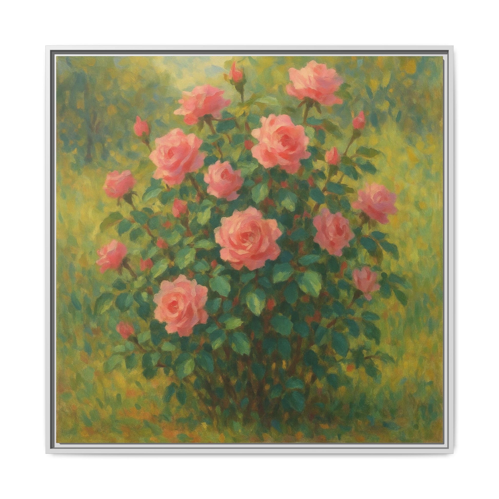 Pink Rose Bush 2