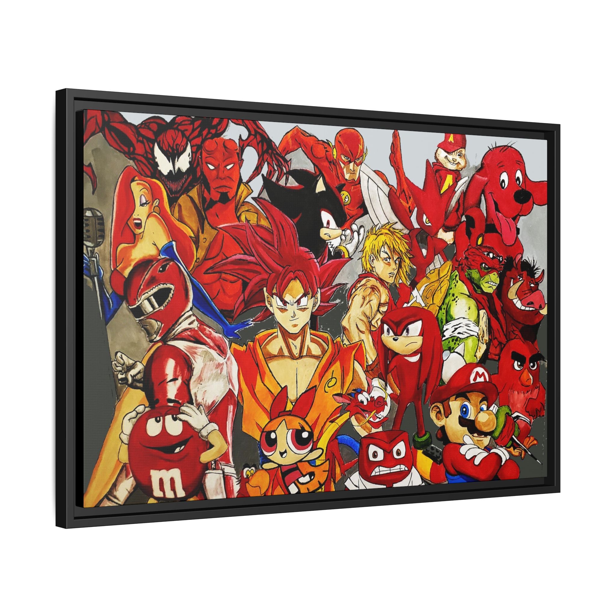 Red Childhood Characters