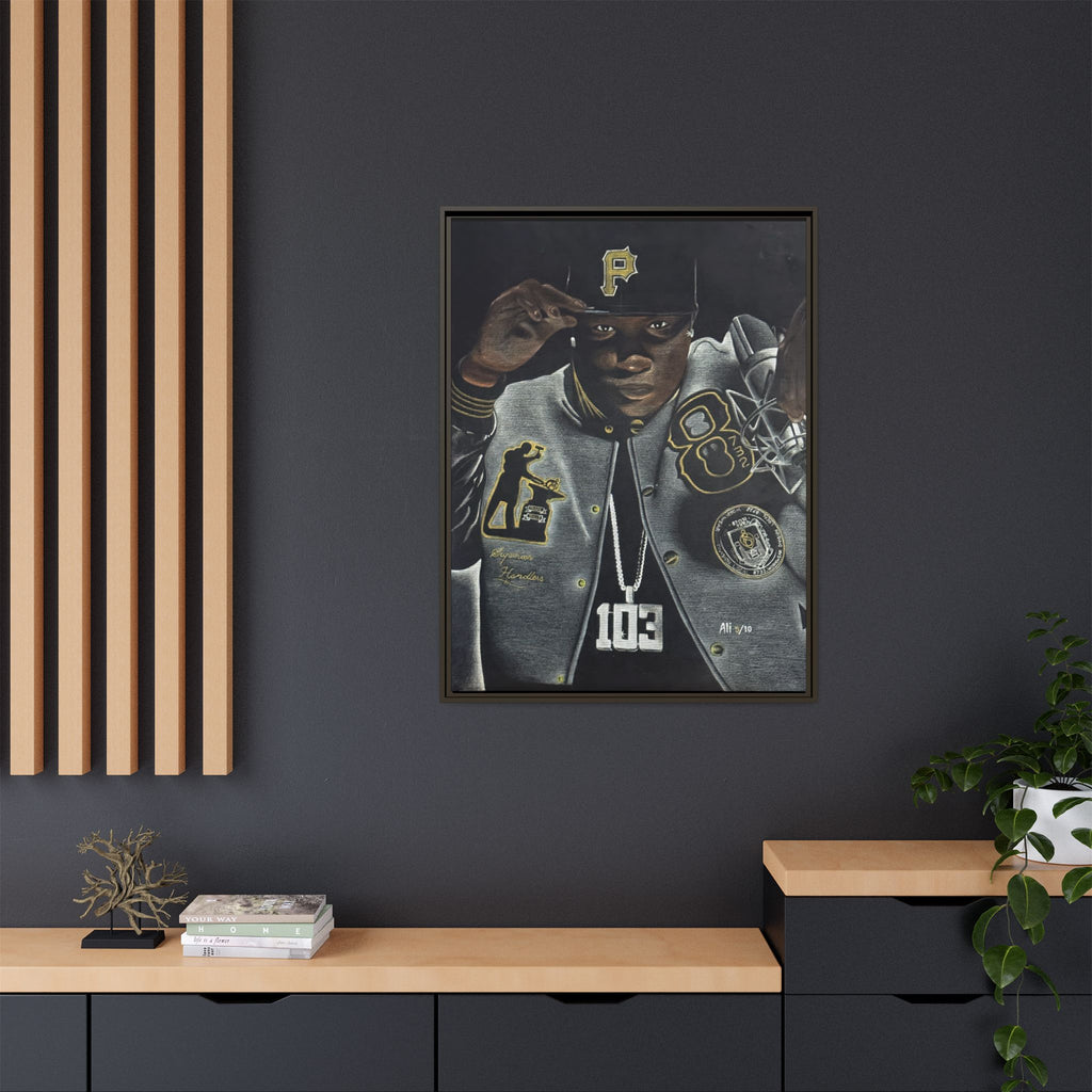 Canvas Looking in the Mirror Wall Art