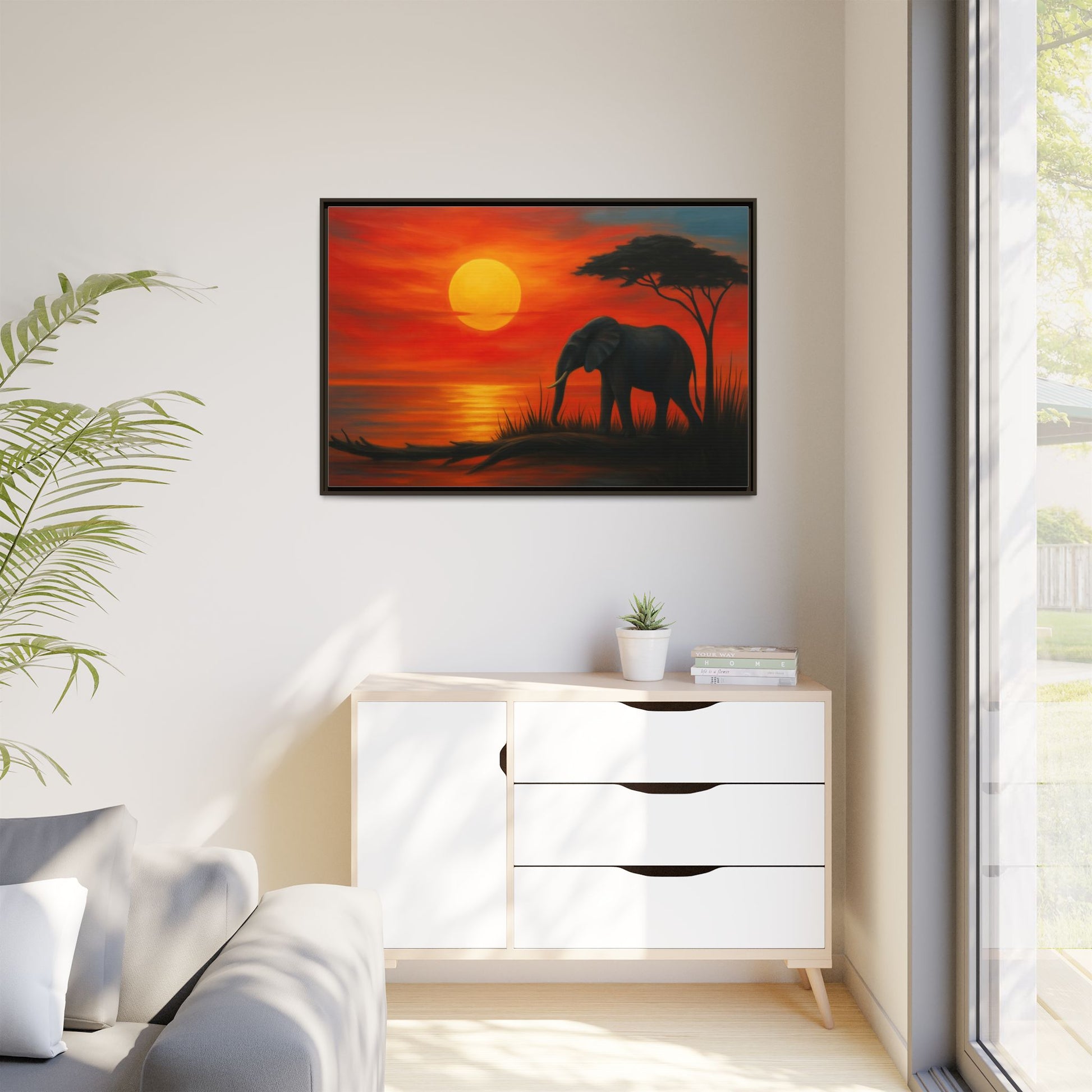 Tranquil Elephant Horizon