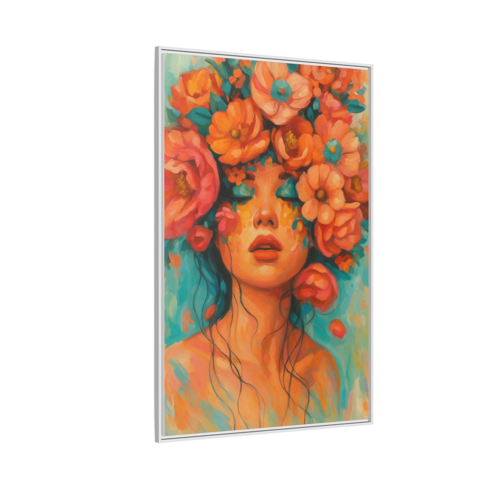 Floral Hair Pink Flowers