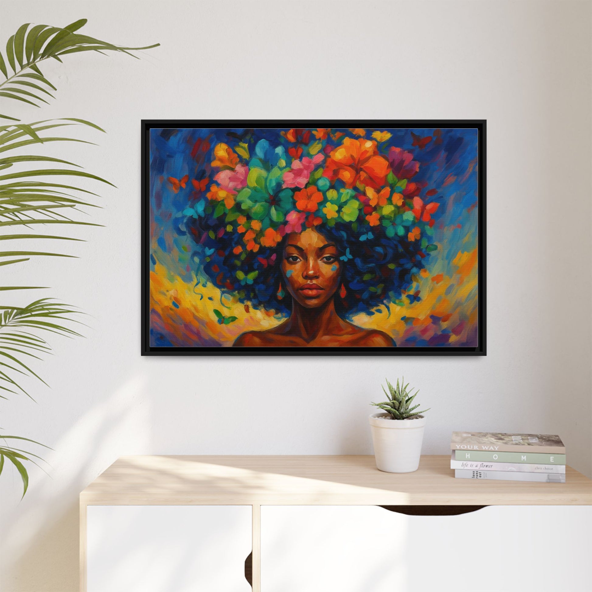 Garden Afro Crown