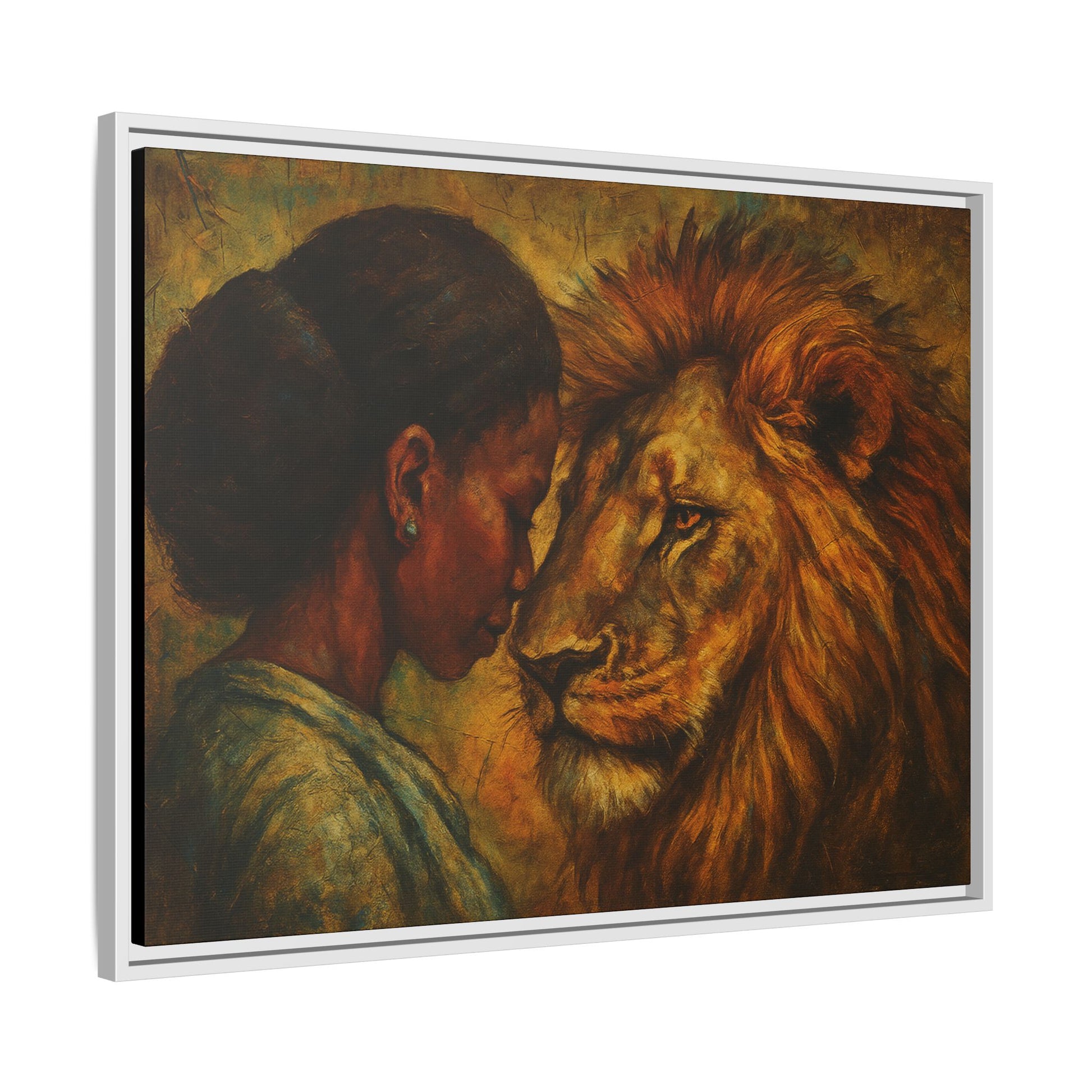 Lion and Woman