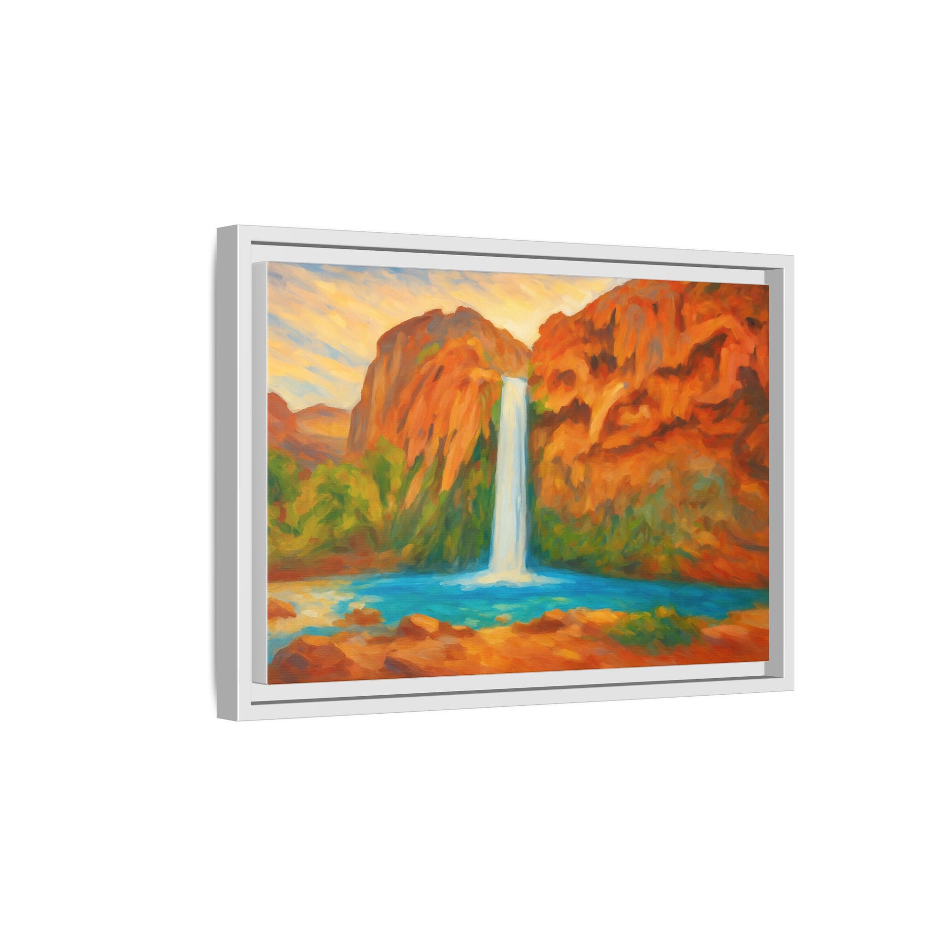 Waterfall Landscape Nature