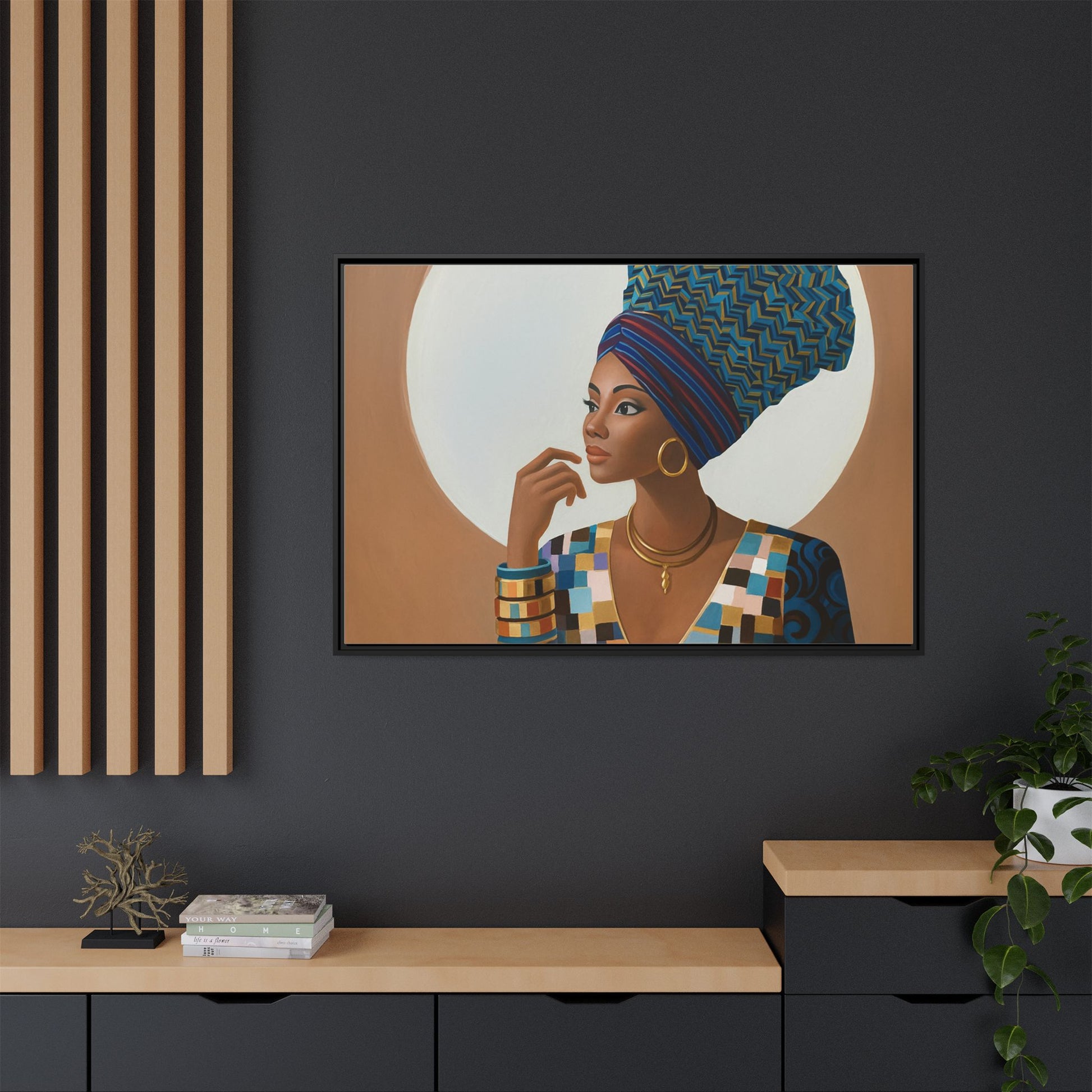 Elegant African Woman