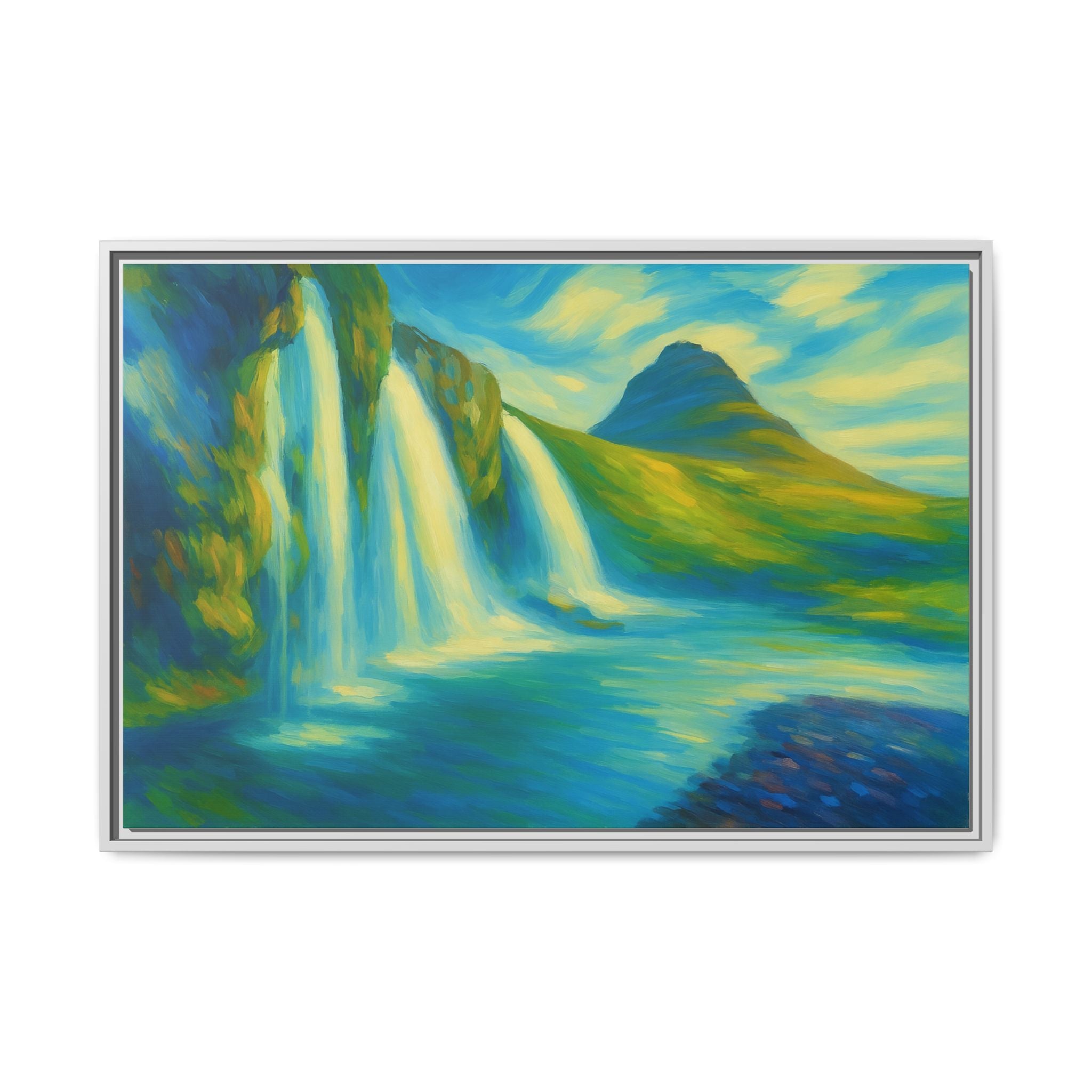 Waterfall Green Landscape