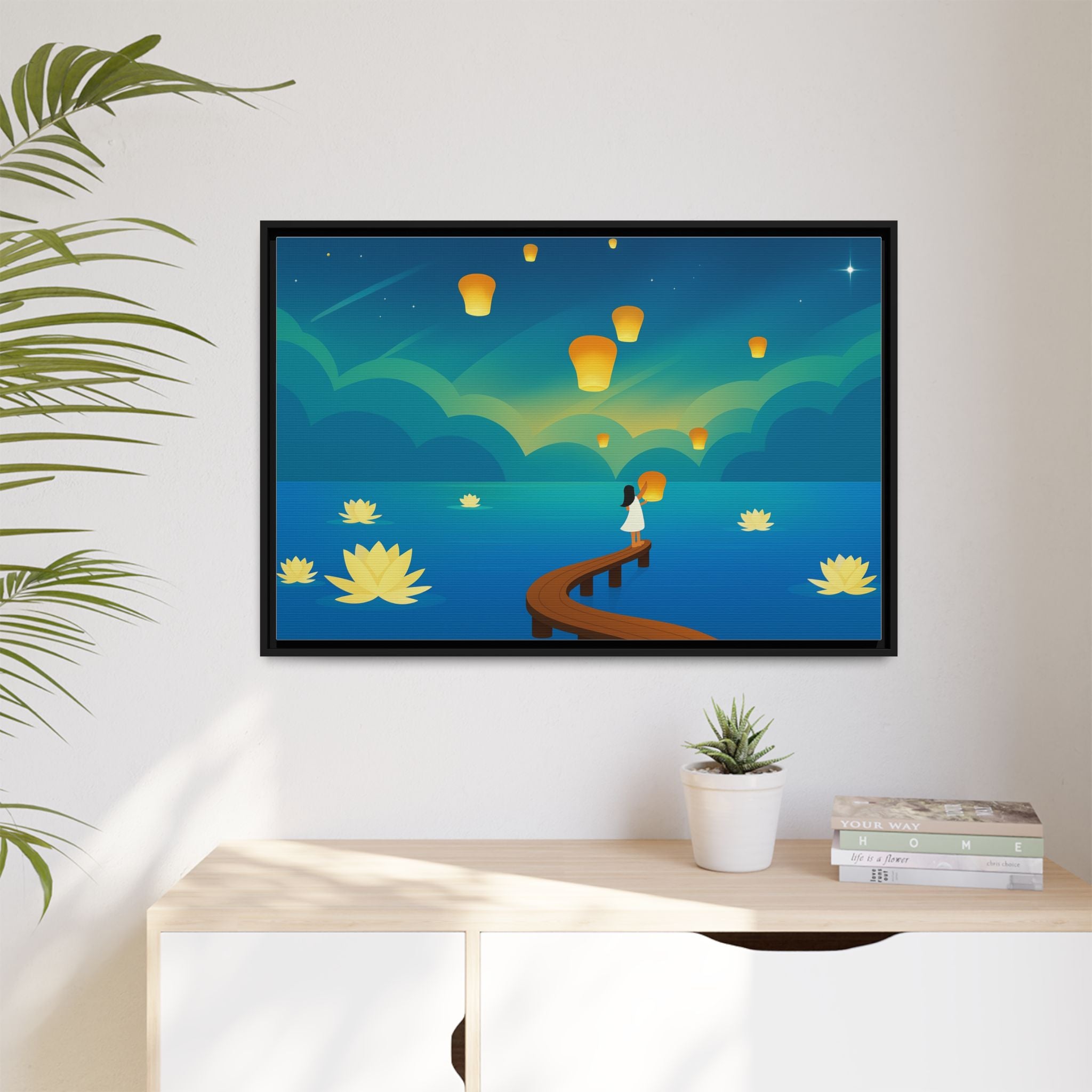 Serene Lantern Dreams